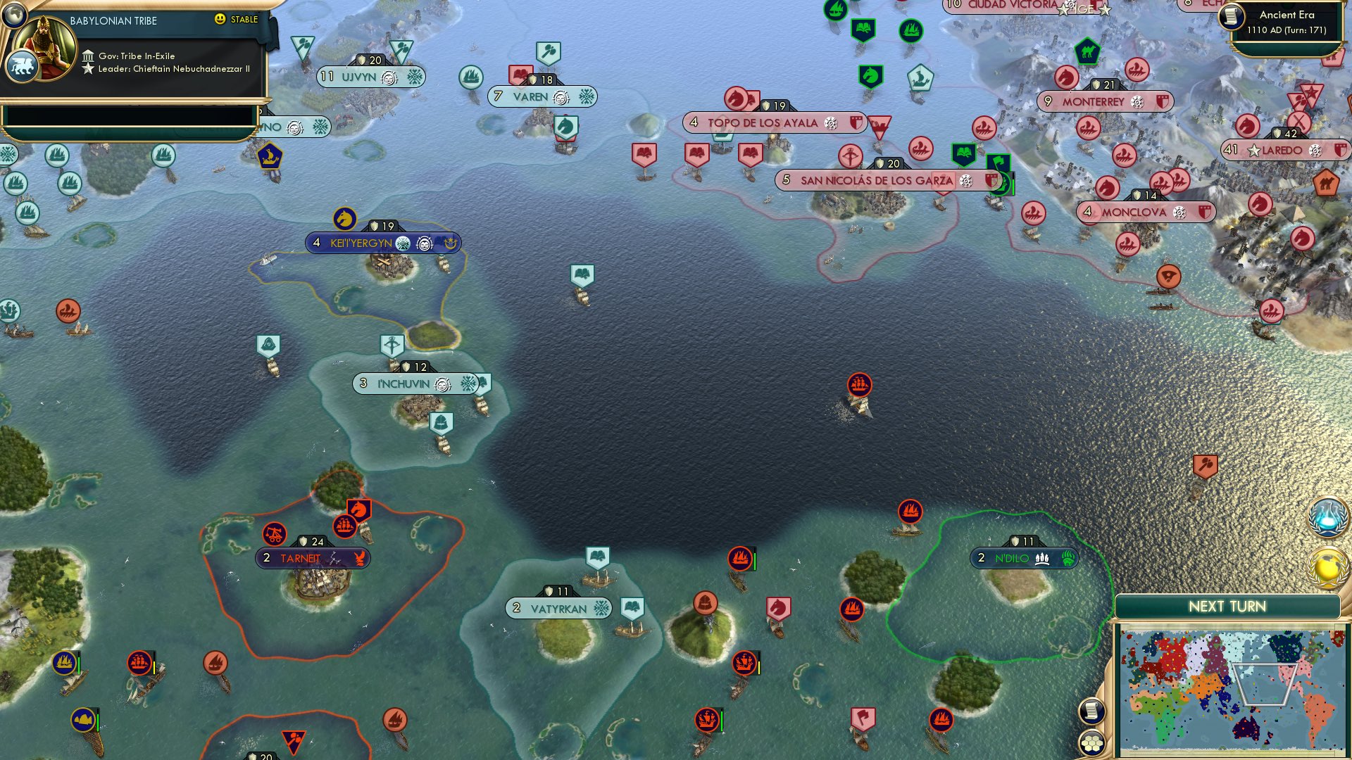CBR In-Game Screenshot of Peaceful Pacific