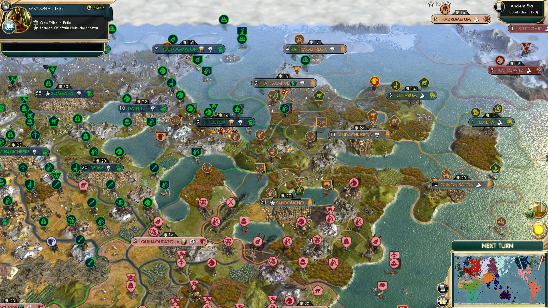 CBR In-Game Screenshot of No strong feelings on empire collapse.