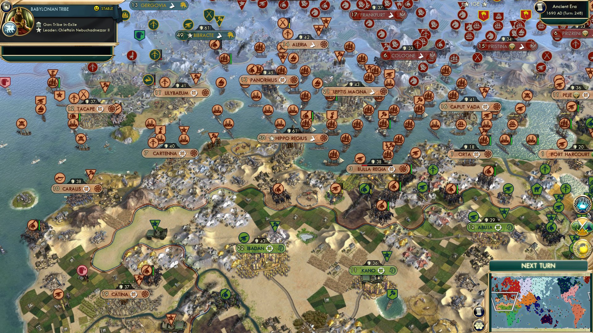 CBR In-Game Screenshot of All Roads lead to Regius