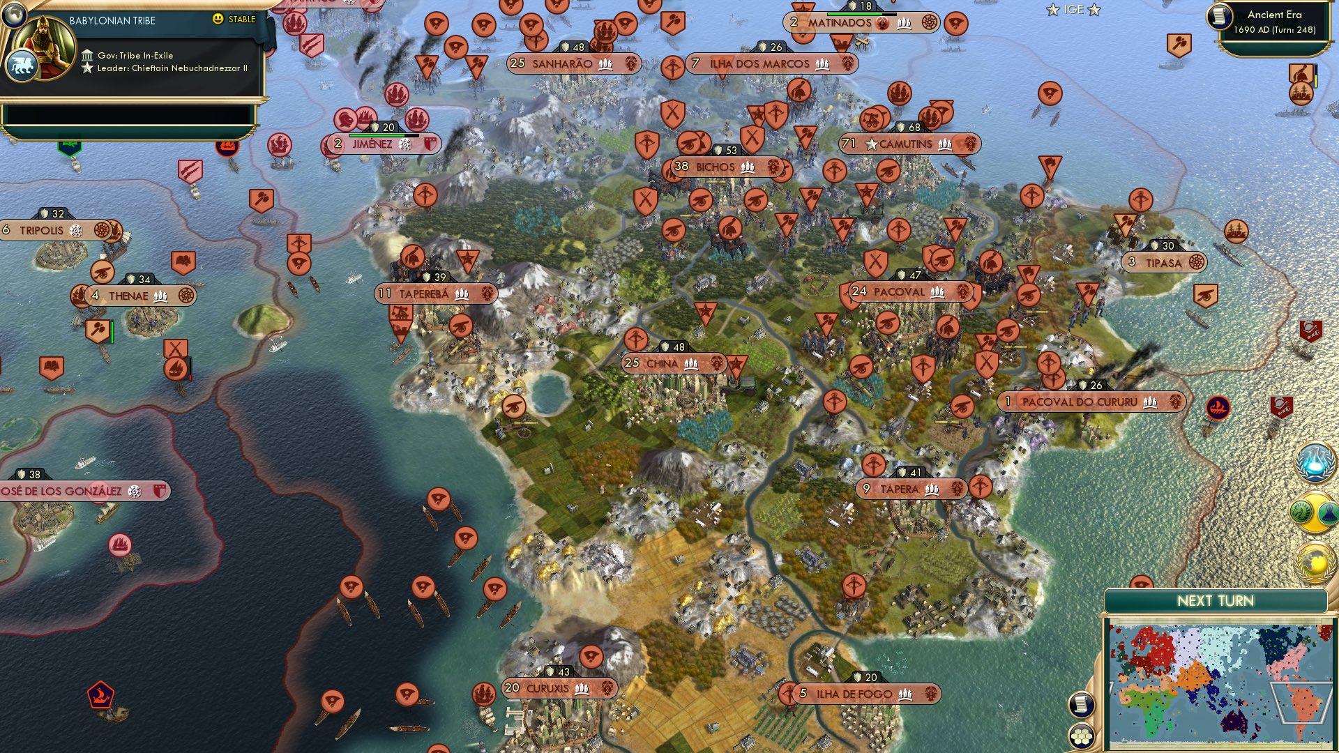 CBR In-Game Screenshot of The Sleeping Giant