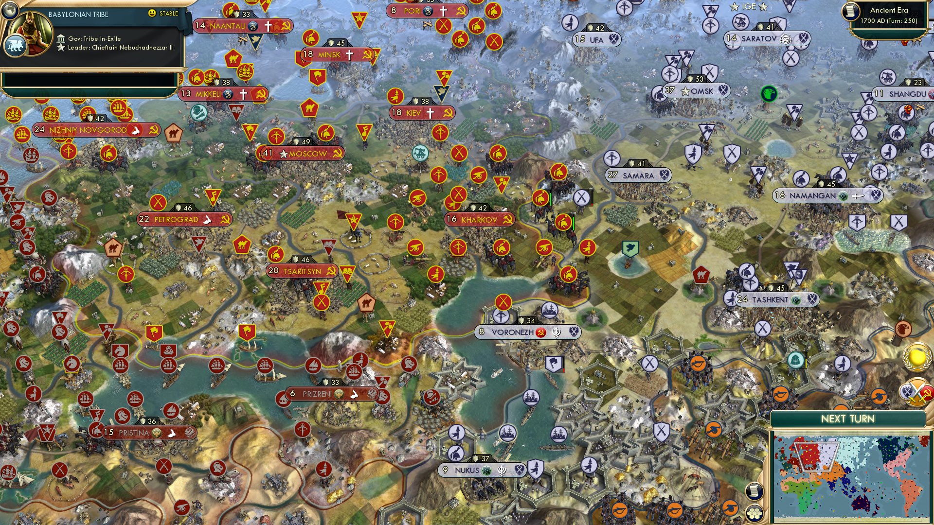 CBR In-Game Screenshot of Russian Civil War 2: Electric Boogaloo