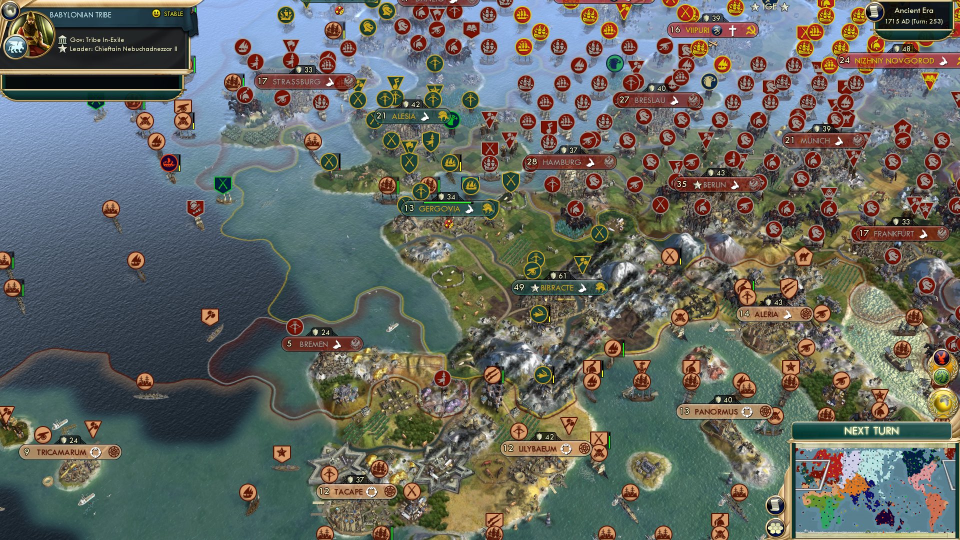 CBR In-Game Screenshot of City by City, Colony by Colony