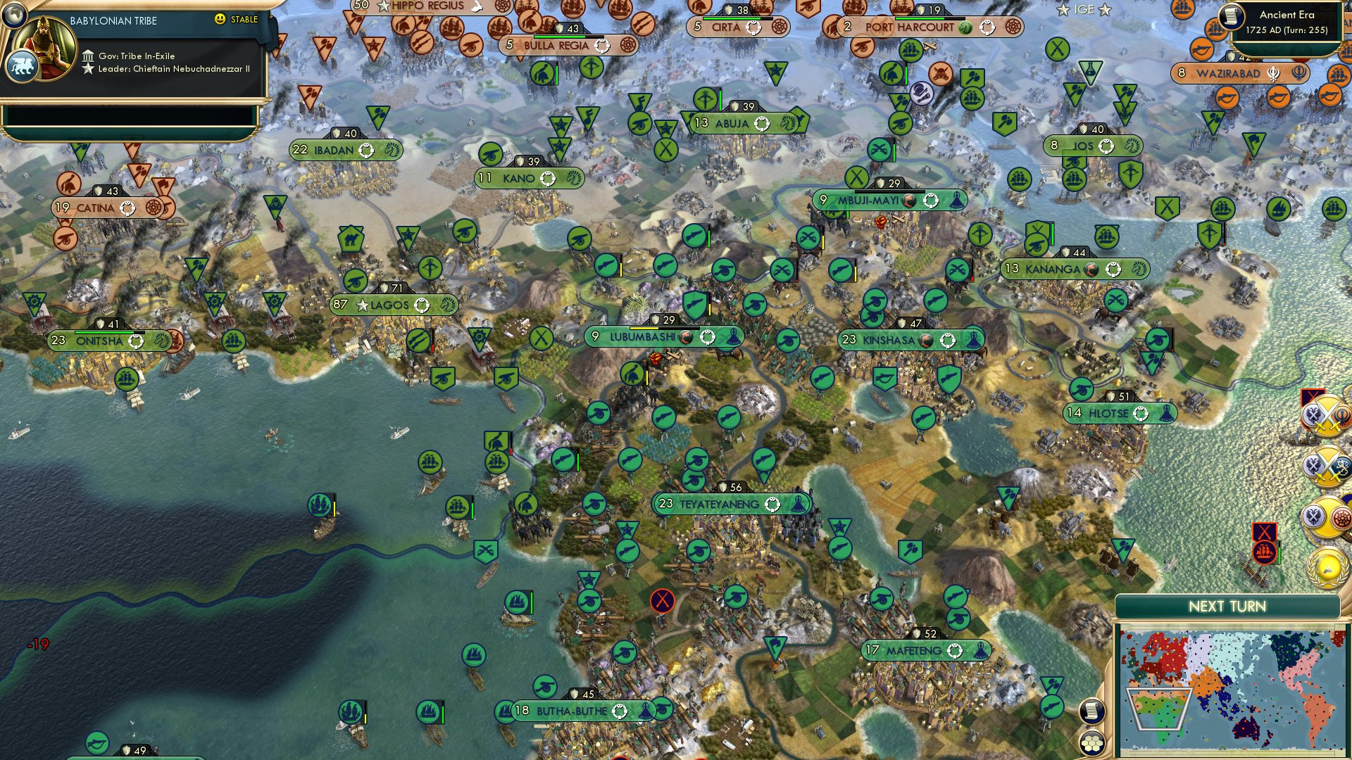 CBR In-Game Screenshot of Deserting Desert