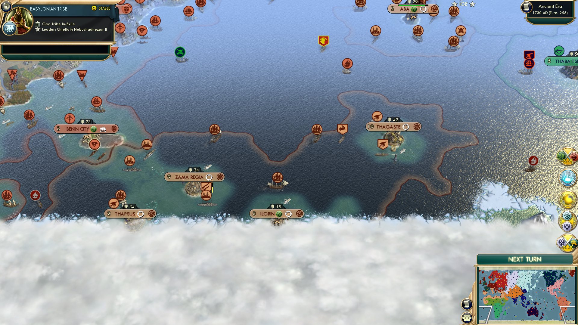 CBR In-Game Screenshot of Live Landlubber Reaction