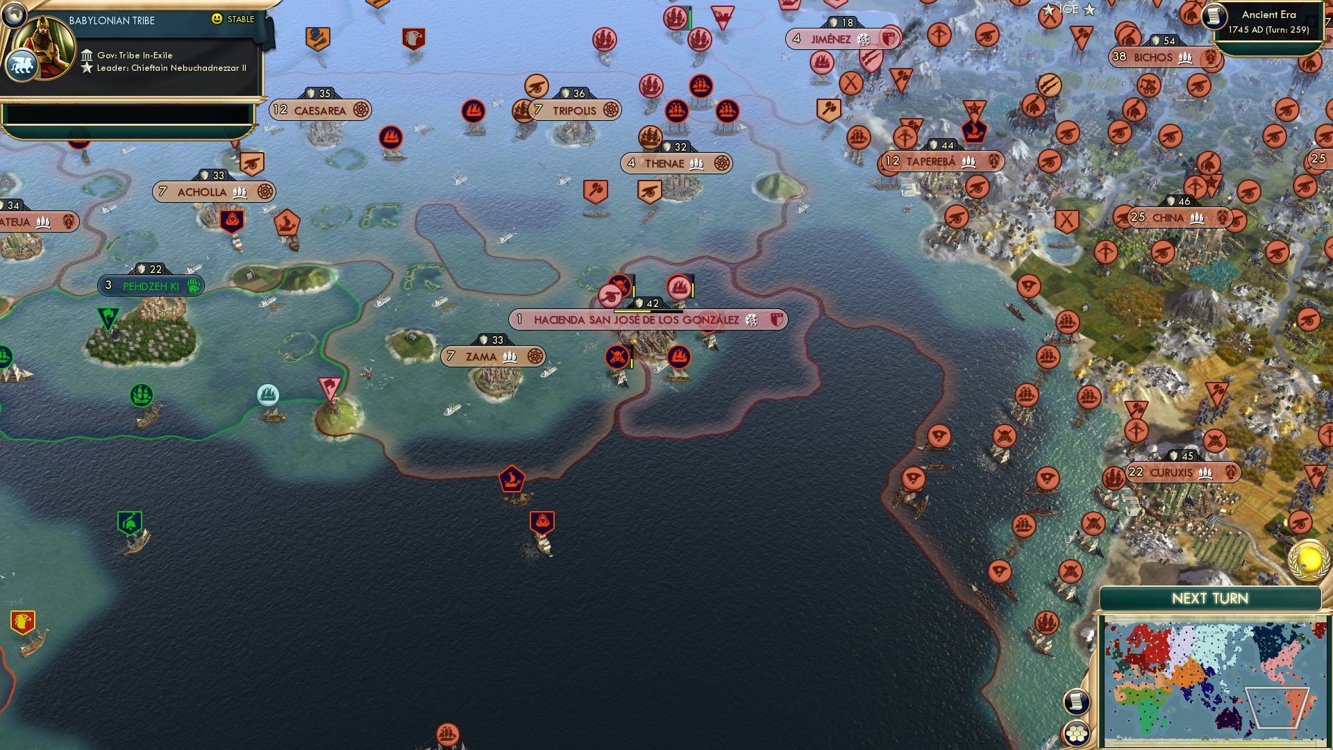 CBR In-Game Screenshot of Island Hopping