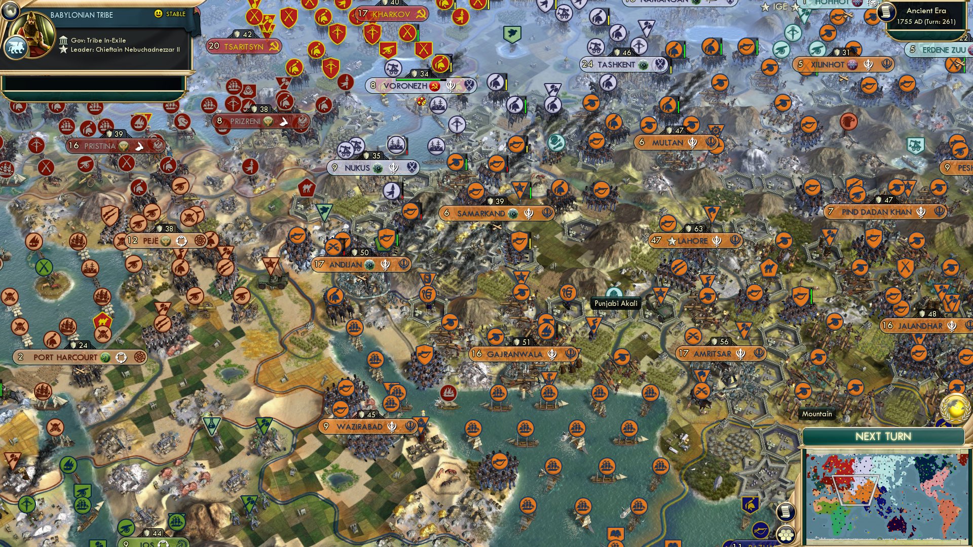 CBR In-Game Screenshot of Guns, God and.. Chakrams?