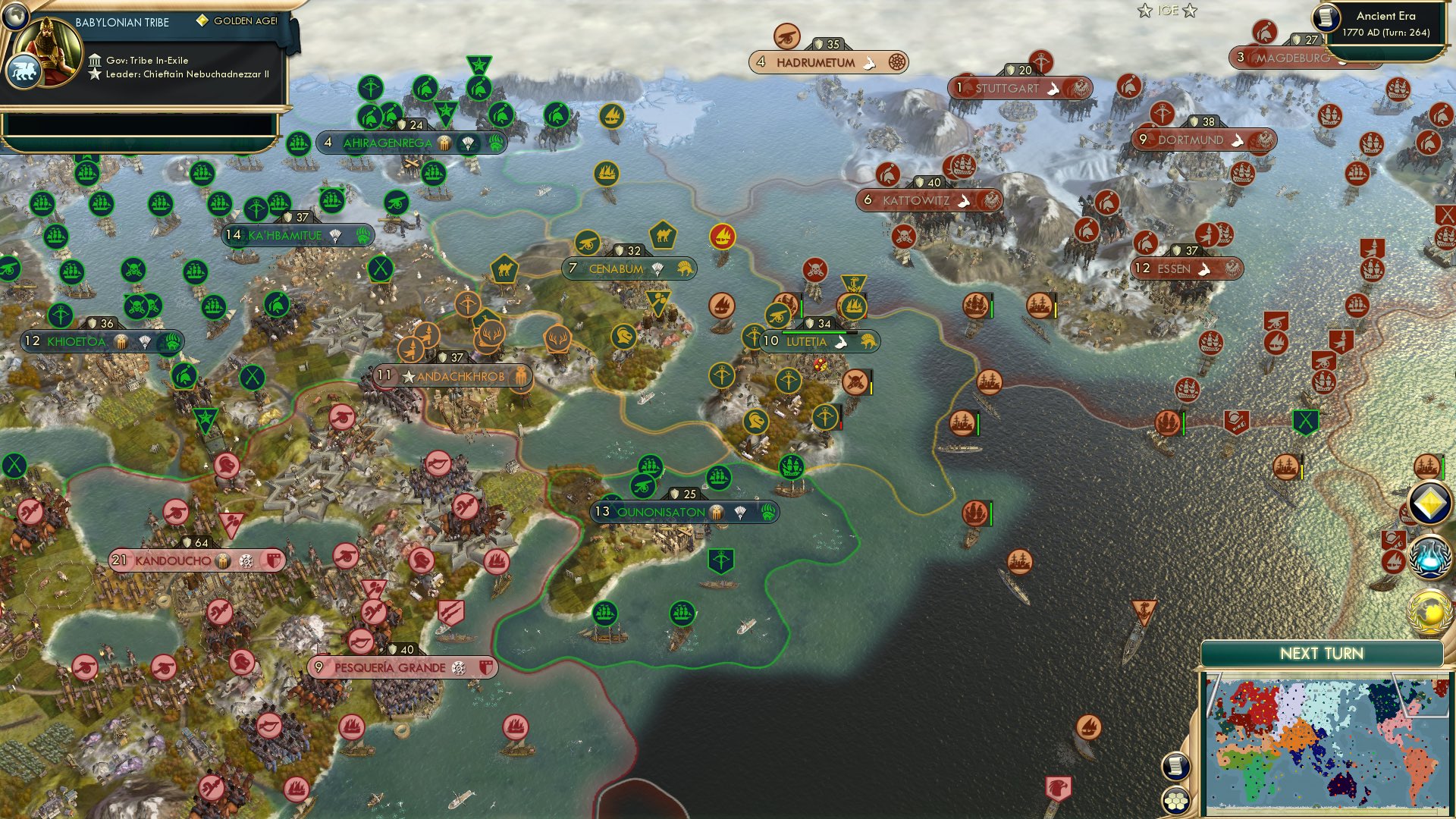 CBR In-Game Screenshot of And I paddle away from brave Hippo’s white sands…