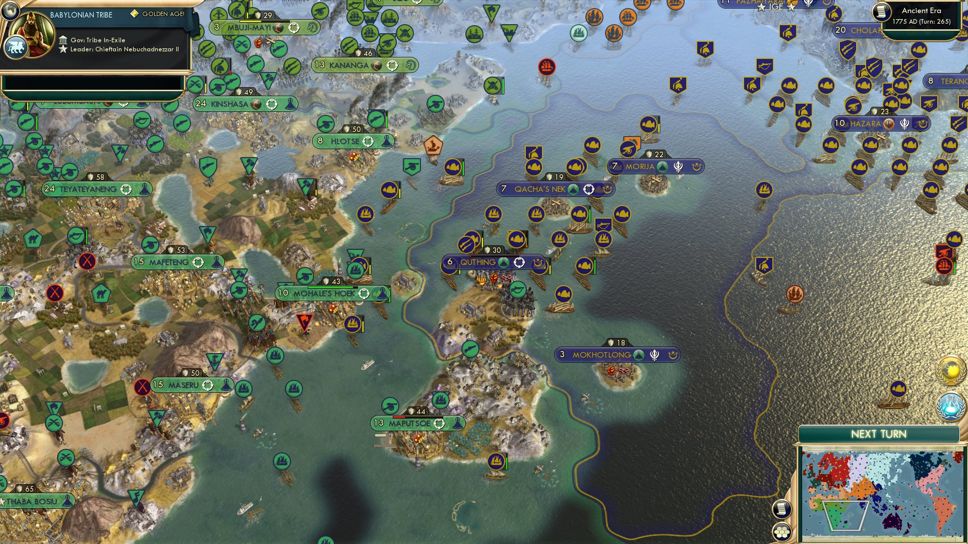 CBR In-Game Screenshot of Land Ho-ek!