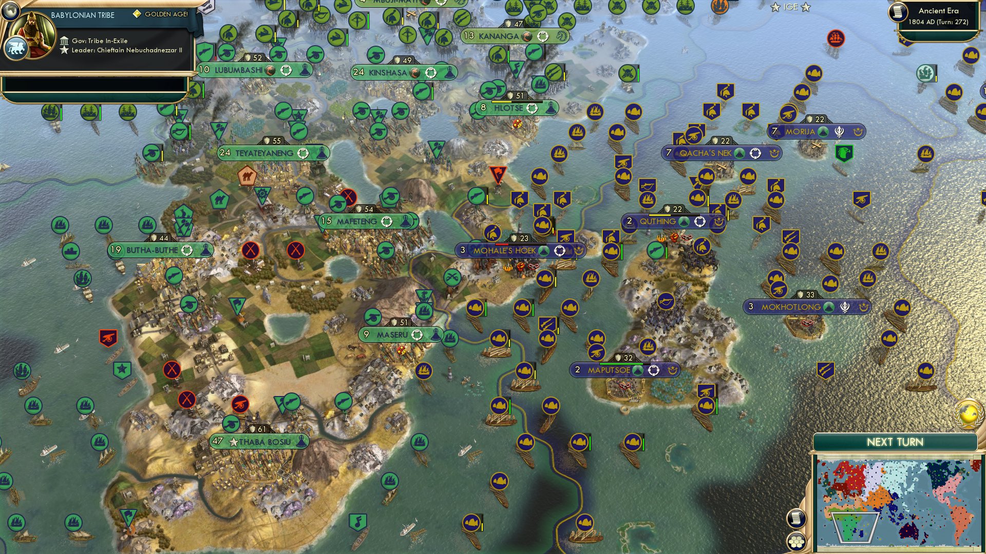 CBR In-Game Screenshot of Much to Mohale’s Horror