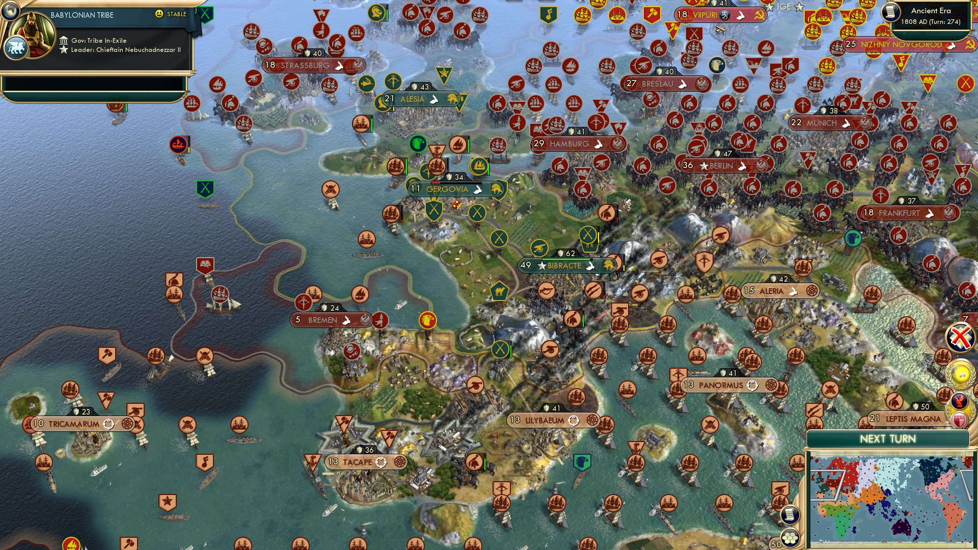 CBR In-Game Screenshot of Ger-Going