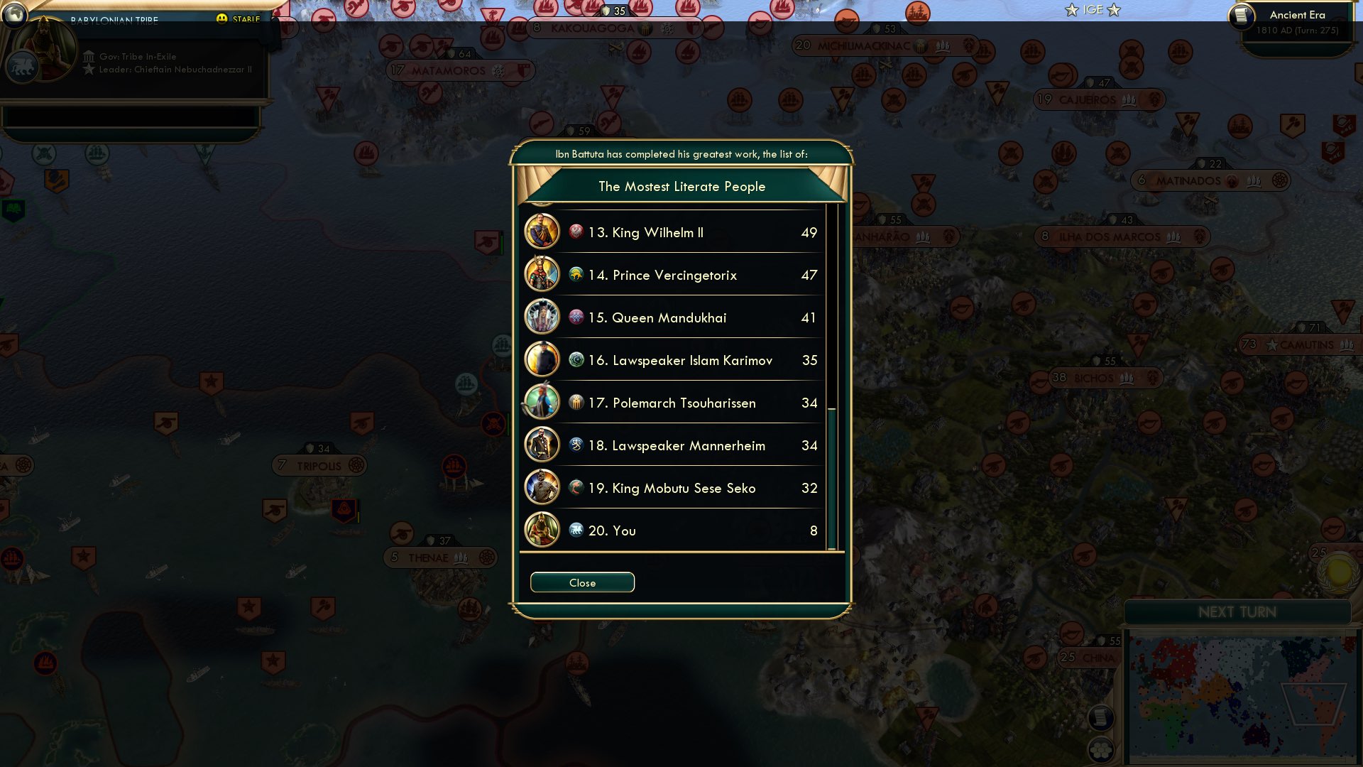 CBR In-Game Screenshot of So smooth, the insults just slide off