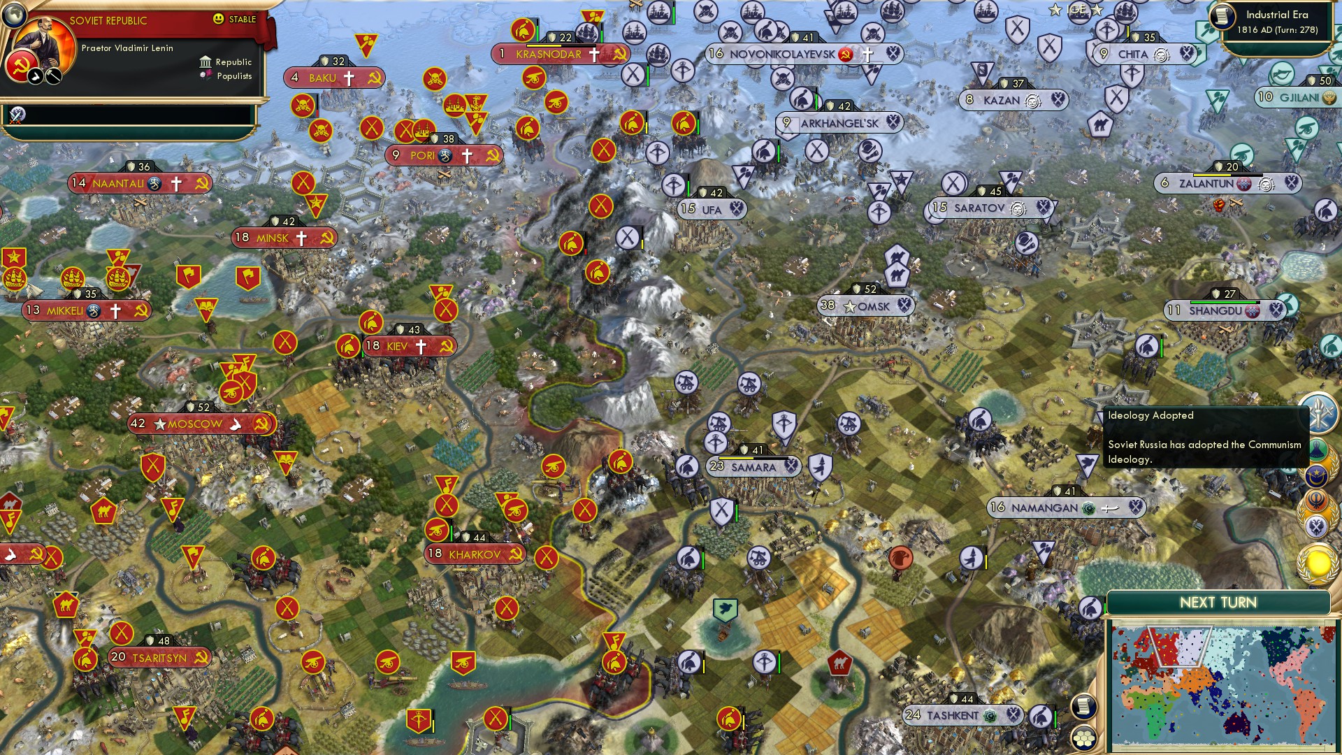 CBR In-Game Screenshot of Ural gonna die