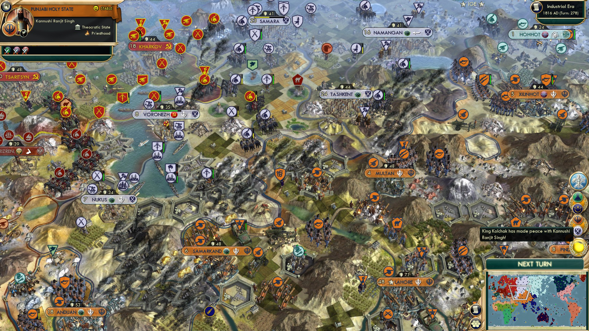 CBR In-Game Screenshot of Lands of smoke & concrete