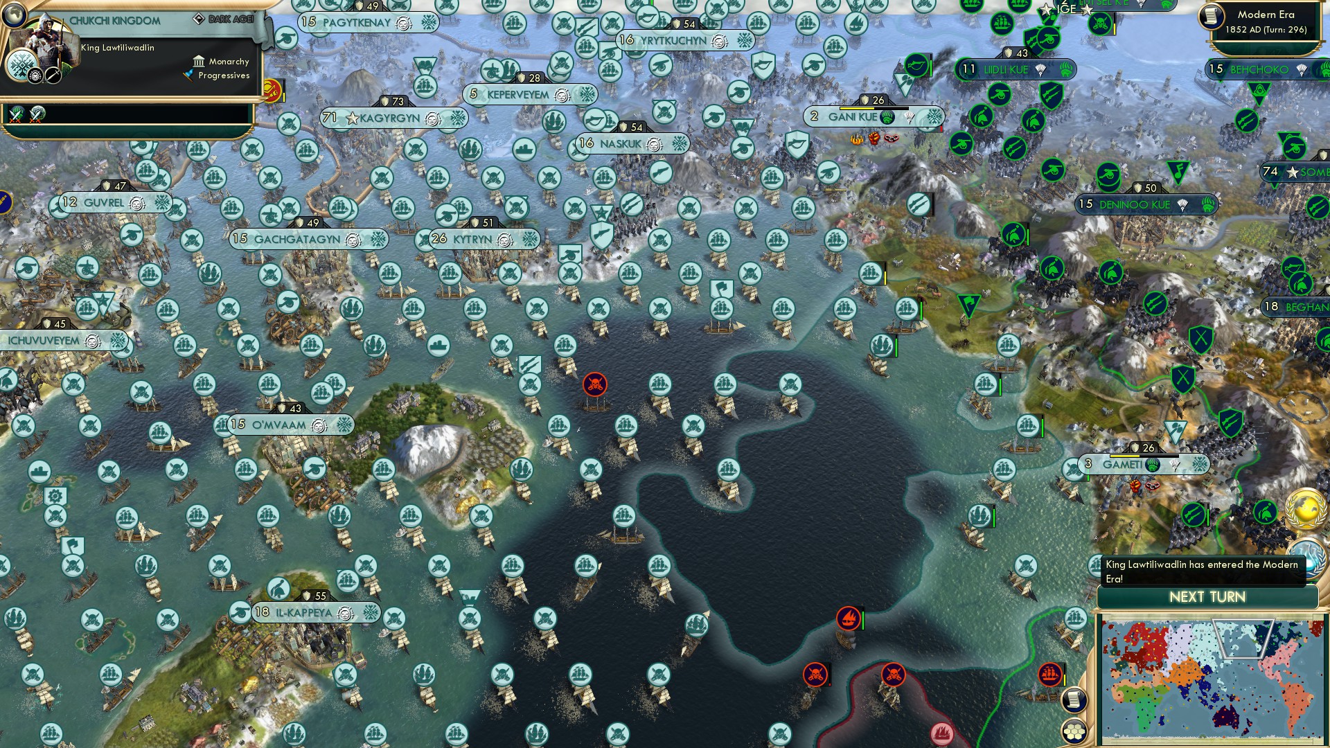 CBR In-Game Screenshot of The icy current