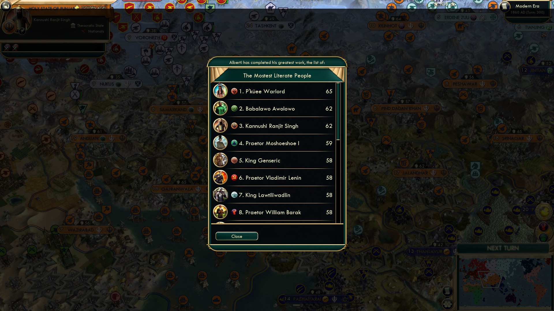 CBR In-Game Screenshot of Knowledge is power