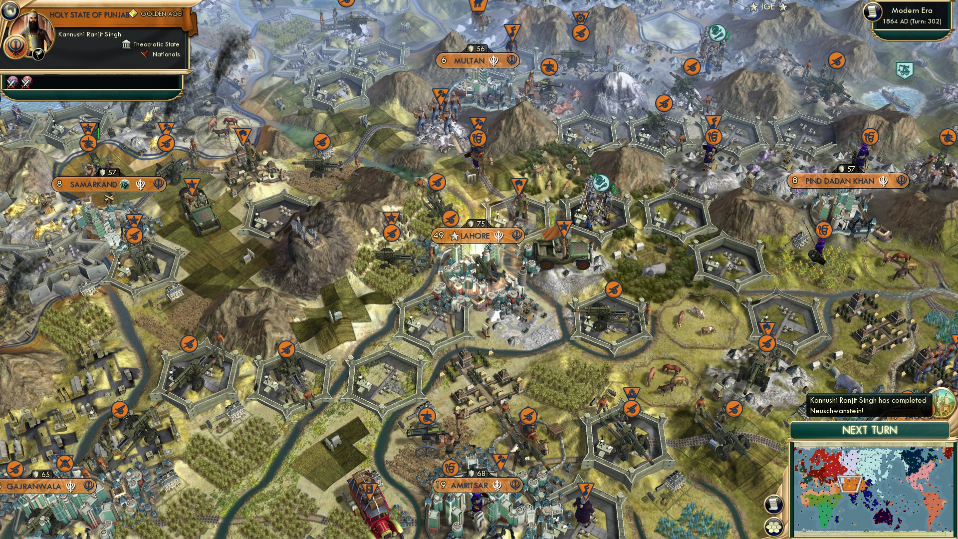 CBR In-Game Screenshot of Scenic view