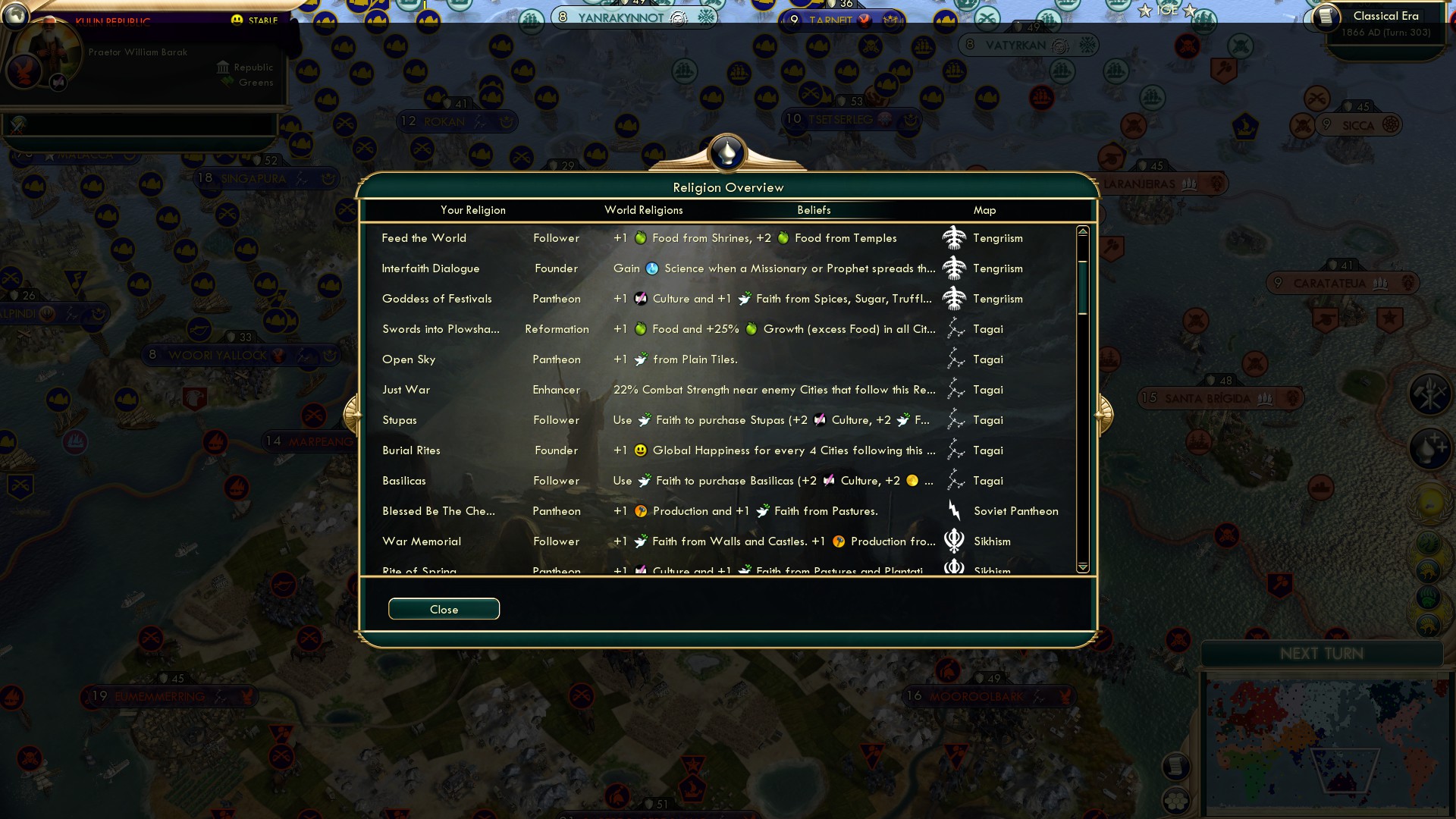 CBR In-Game Screenshot of Recycling