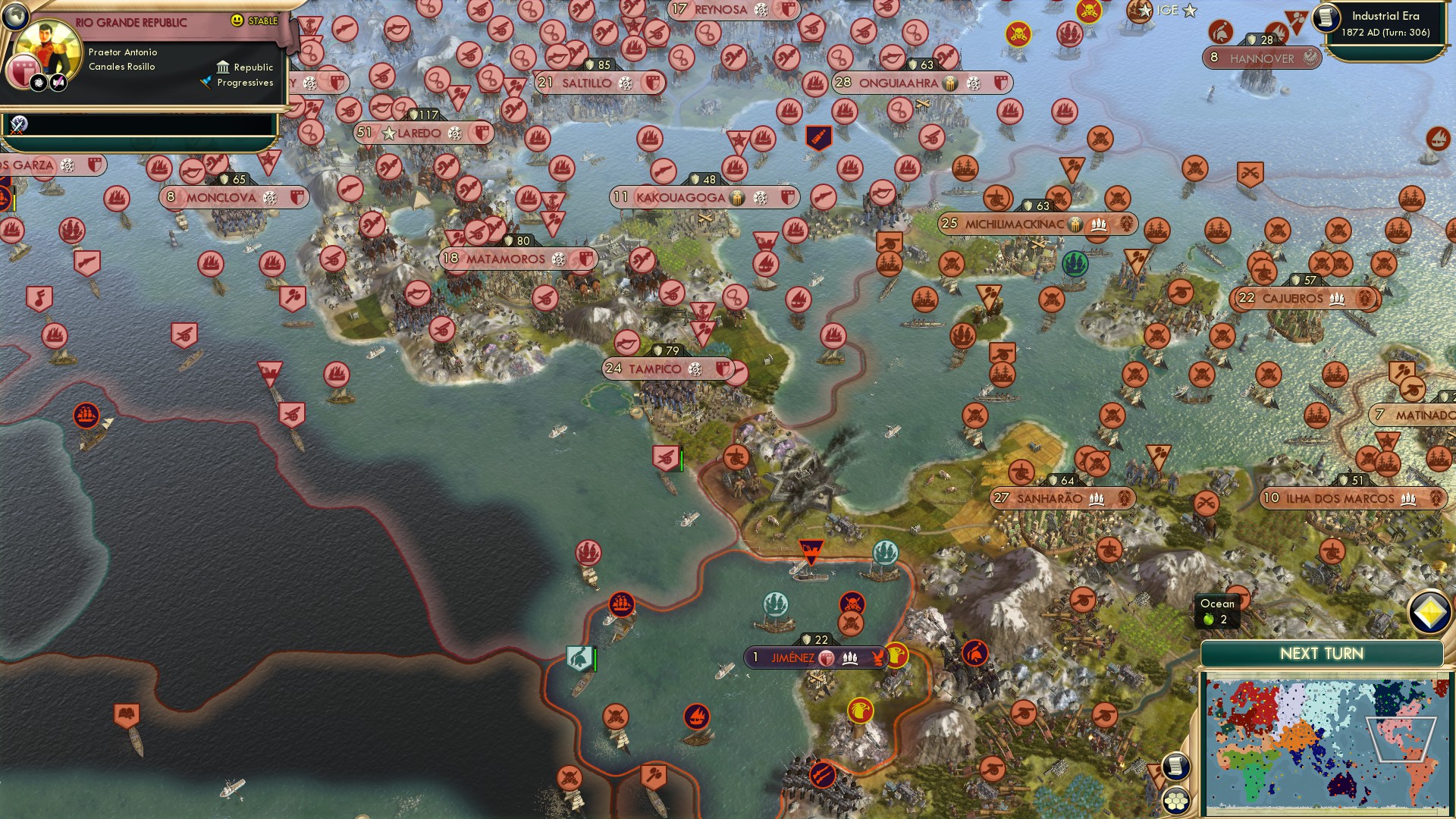 CBR In-Game Screenshot of Rio Grande