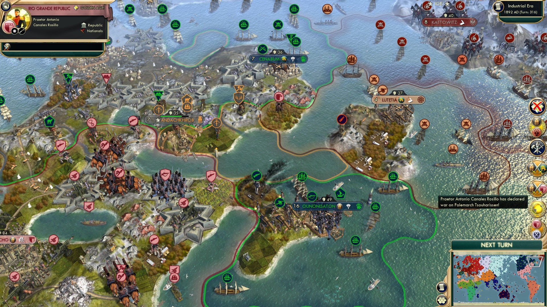 CBR In-Game Screenshot of Forced to take arms