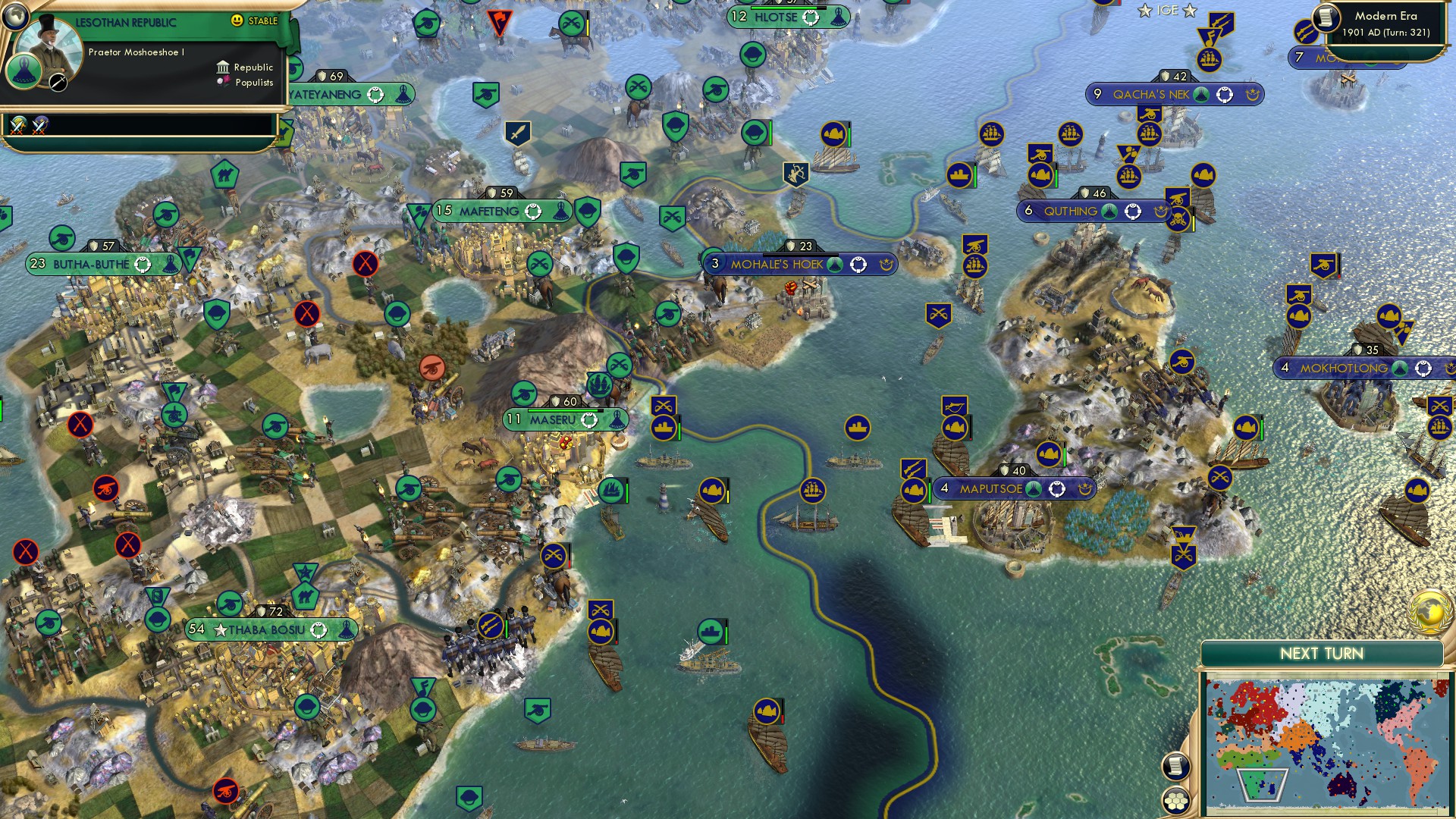 CBR In-Game Screenshot of Jong & old