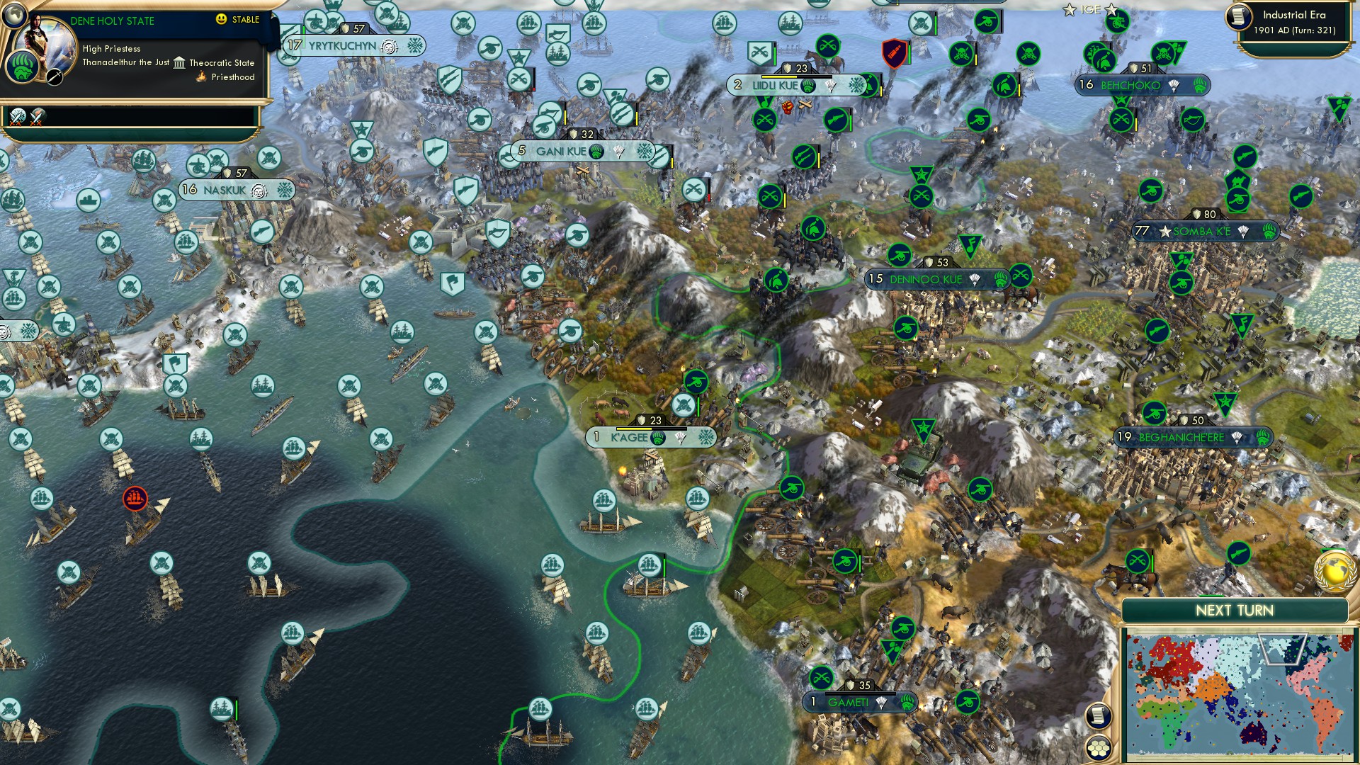 CBR In-Game Screenshot of Between the Rockies and a hard place