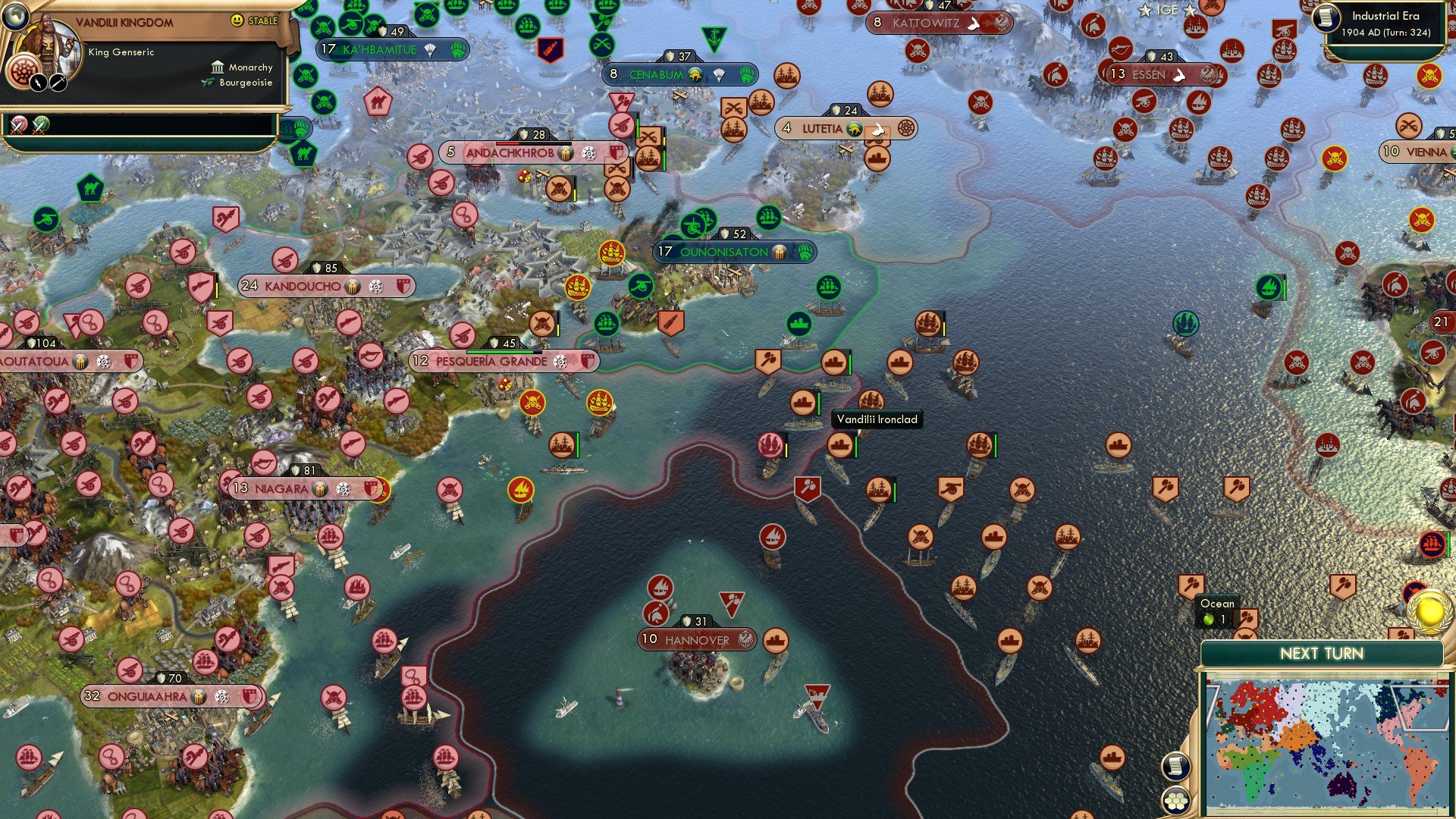 CBR In-Game Screenshot of Grande blunder