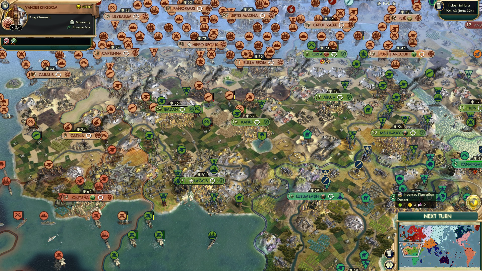 CBR In-Game Screenshot of Northern wind