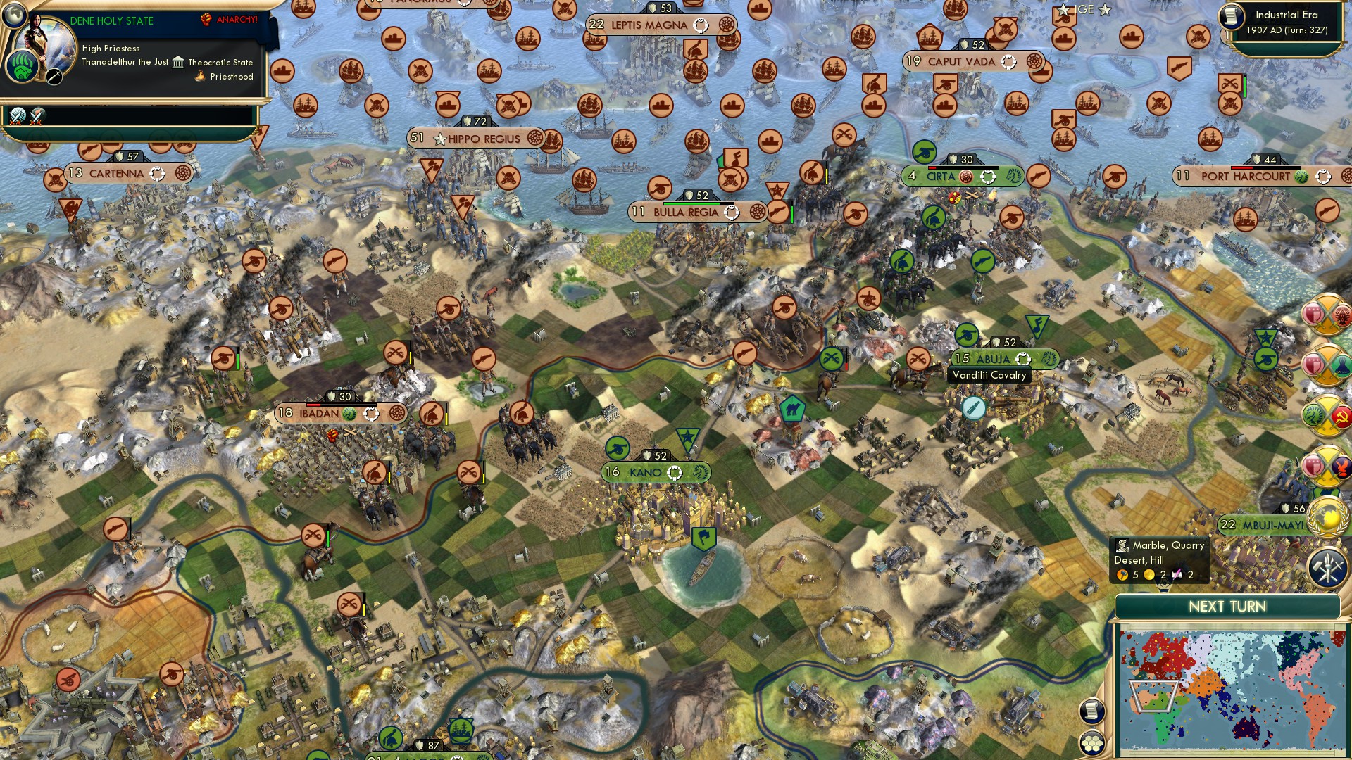 CBR In-Game Screenshot of Golden dunes