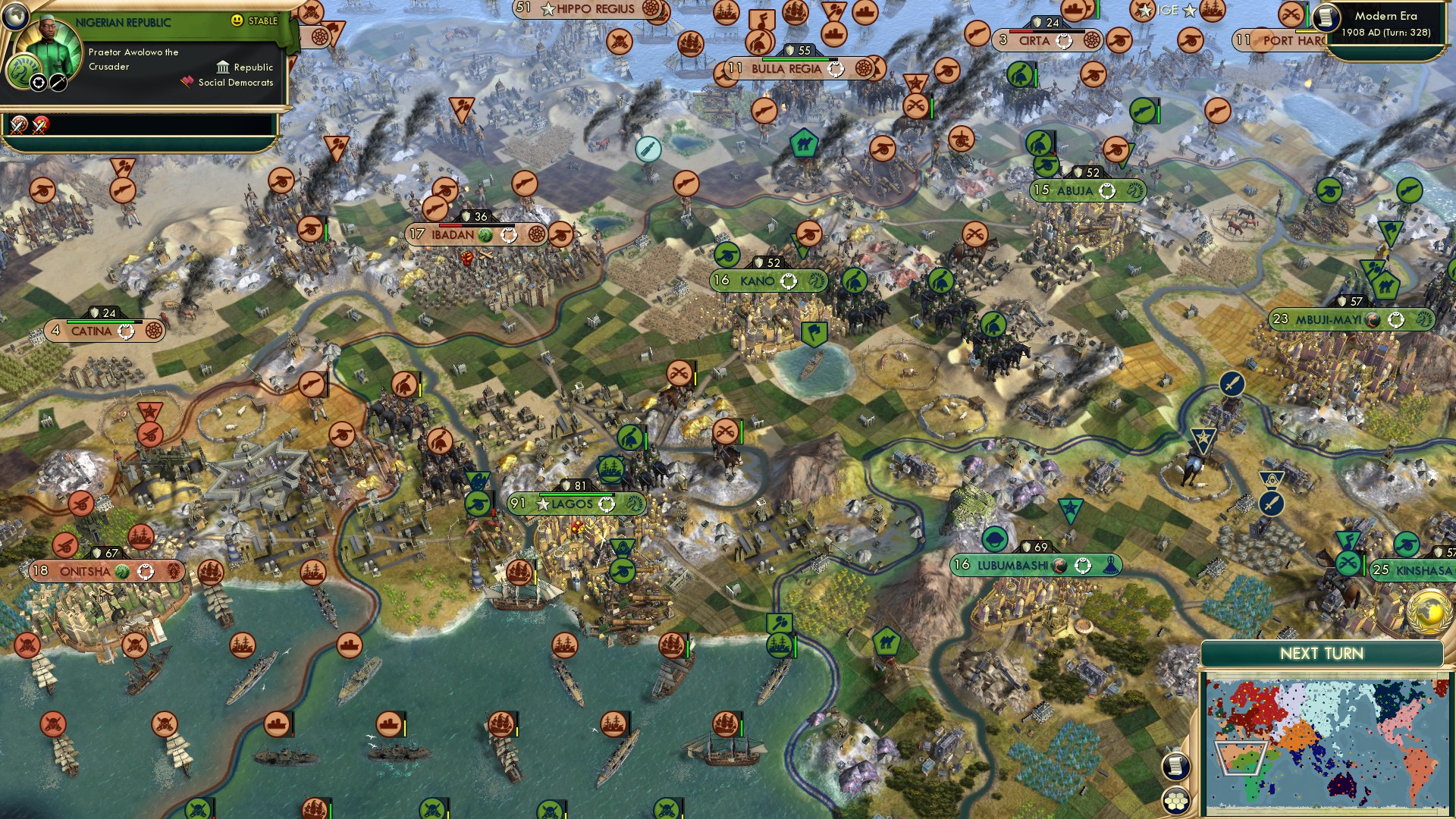 CBR In-Game Screenshot of Getting to the roots