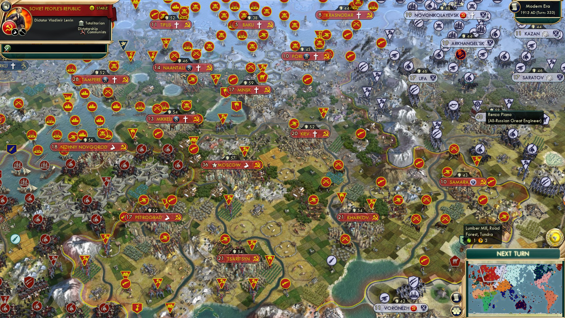 CBR In-Game Screenshot of Lebensraum