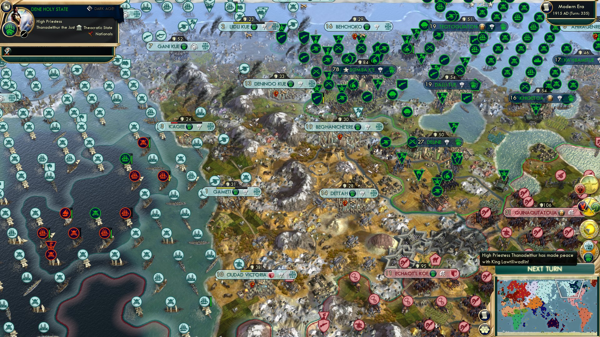 CBR In-Game Screenshot of Scare tactics