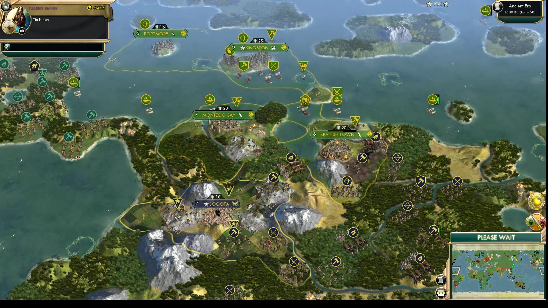 CBR In-Game Screenshot of Greens Going Down