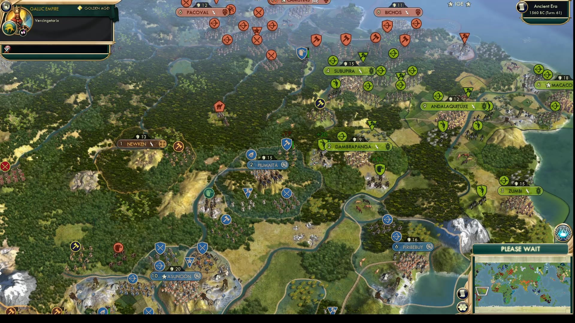 CBR In-Game Screenshot of Provoking the Beast