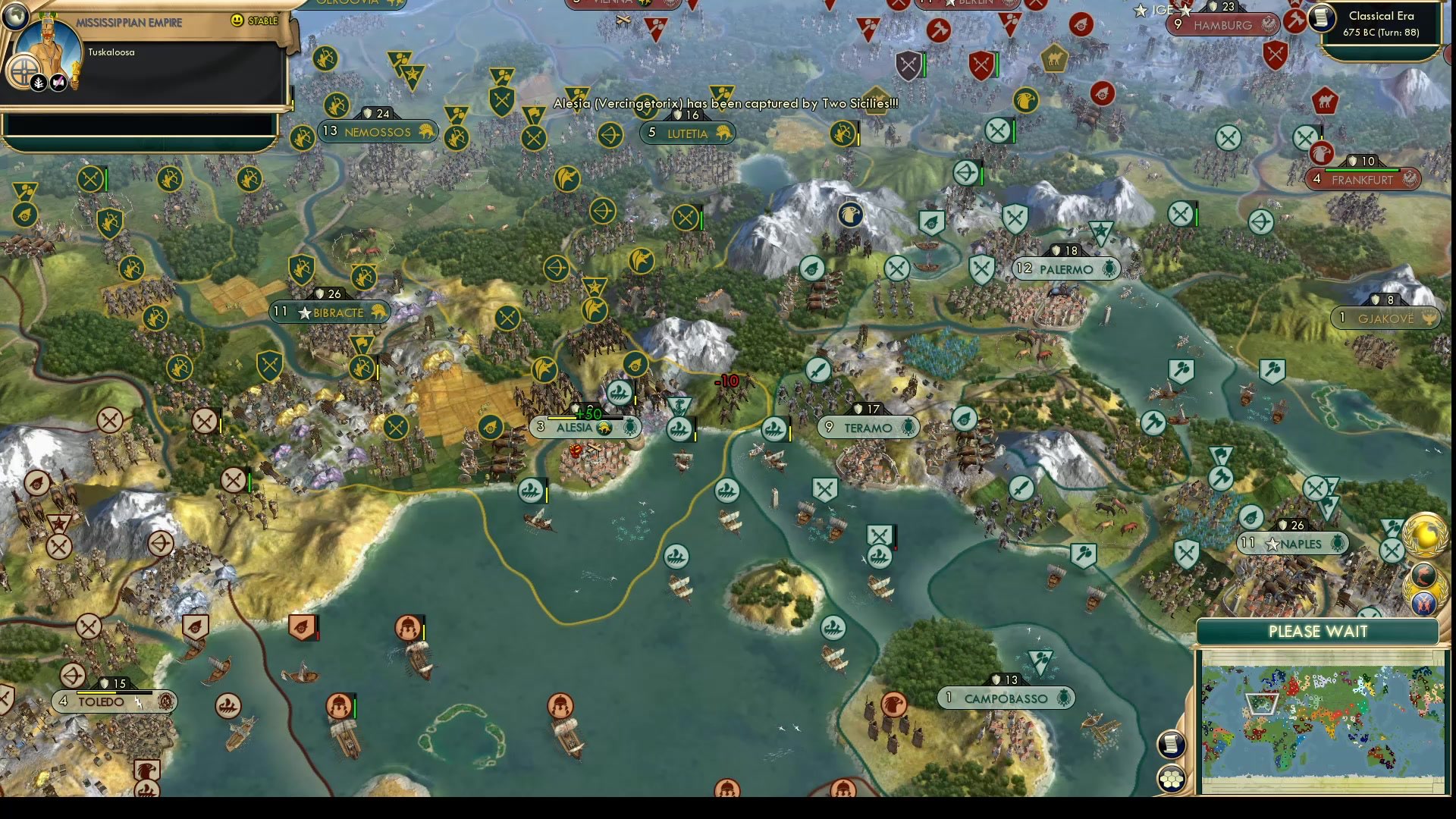 CBR In-Game Screenshot of Over the Alps