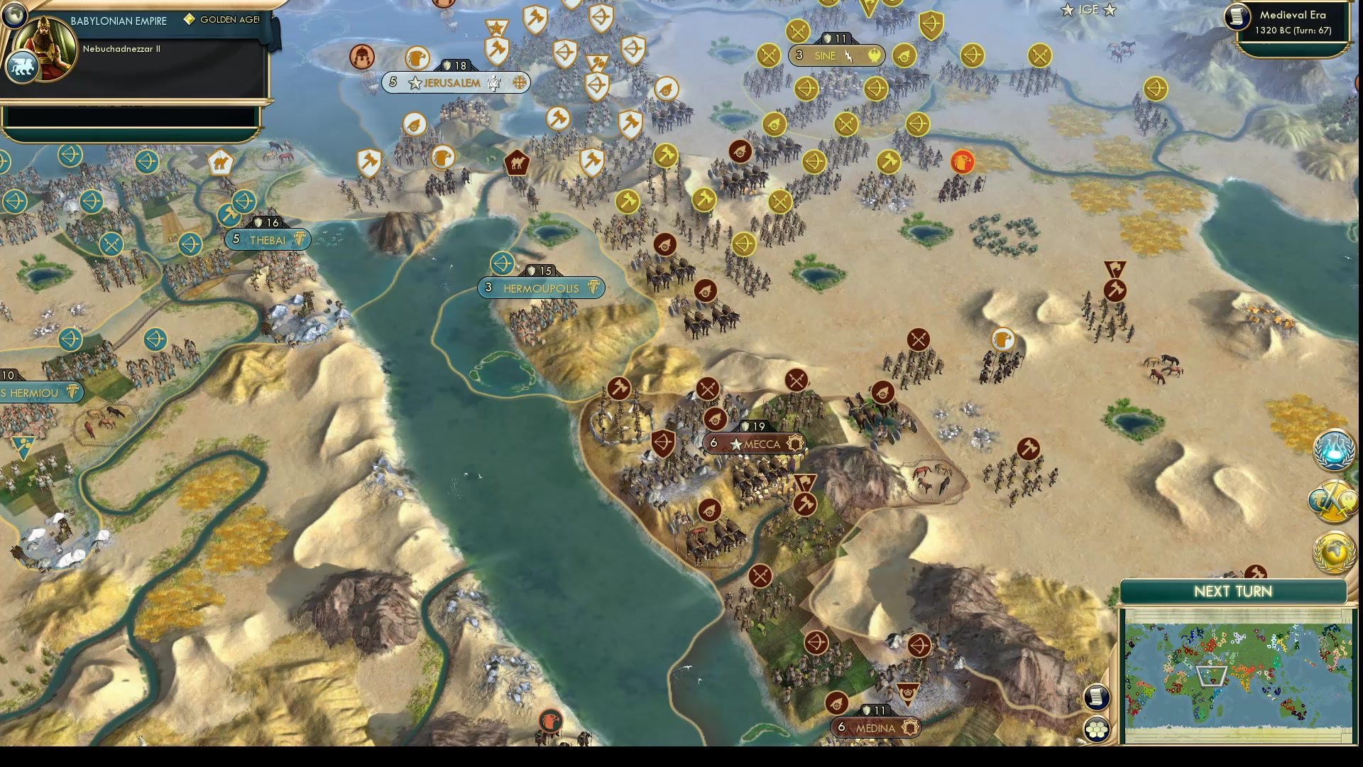 CBR In-Game Screenshot of Cleopatran Chaos