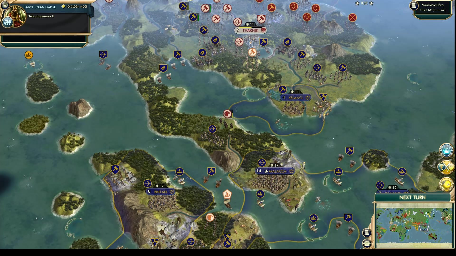 CBR In-Game Screenshot of Trading One Foe For Another