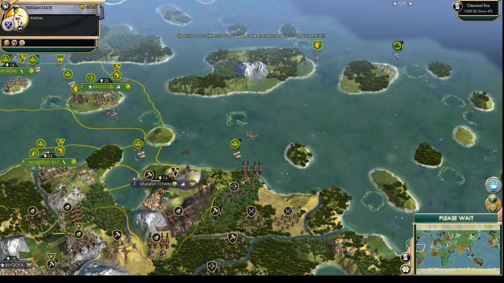 CBR In-Game Screenshot of (Really) Spanish Town