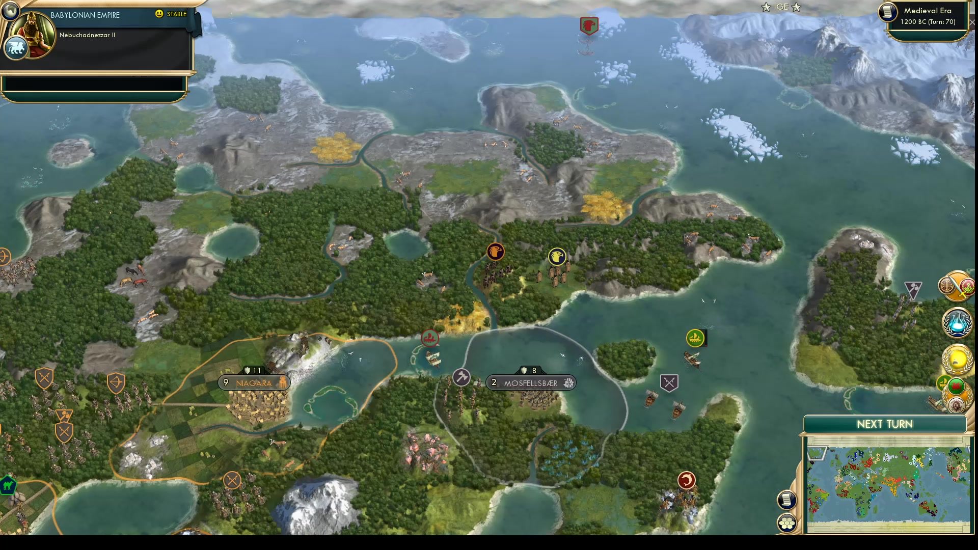 CBR In-Game Screenshot of Iceland Icelands on North America