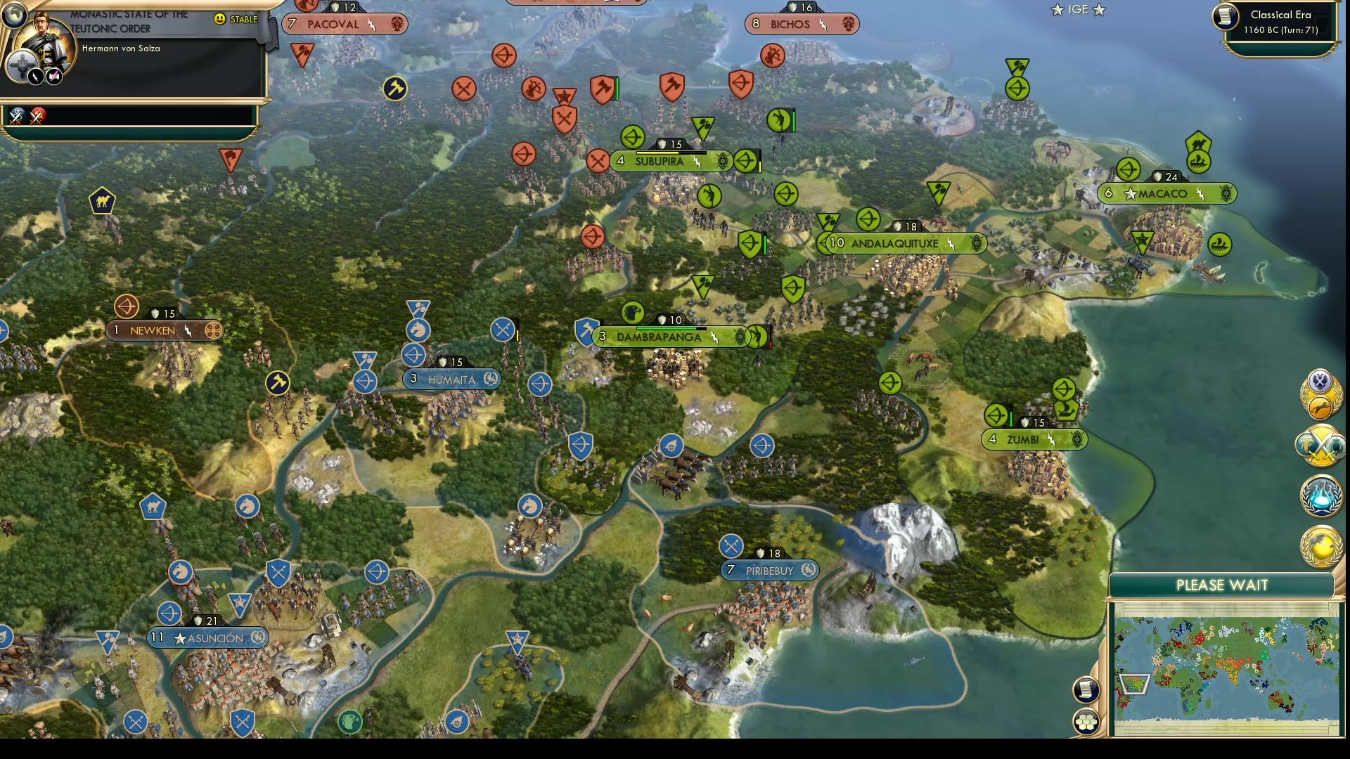 CBR In-Game Screenshot of Palmares Begins to Crack