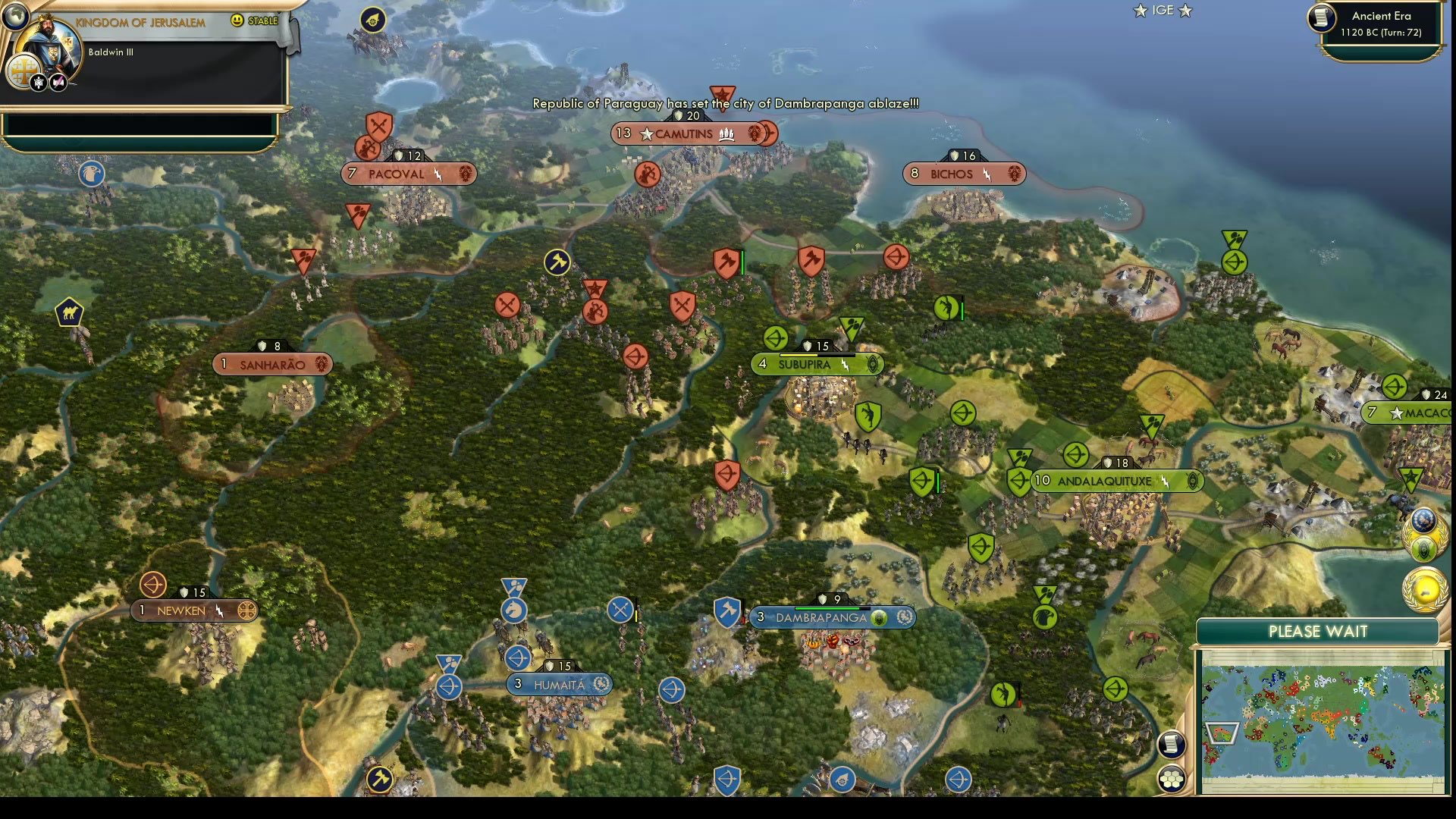 CBR In-Game Screenshot of Forest Fire