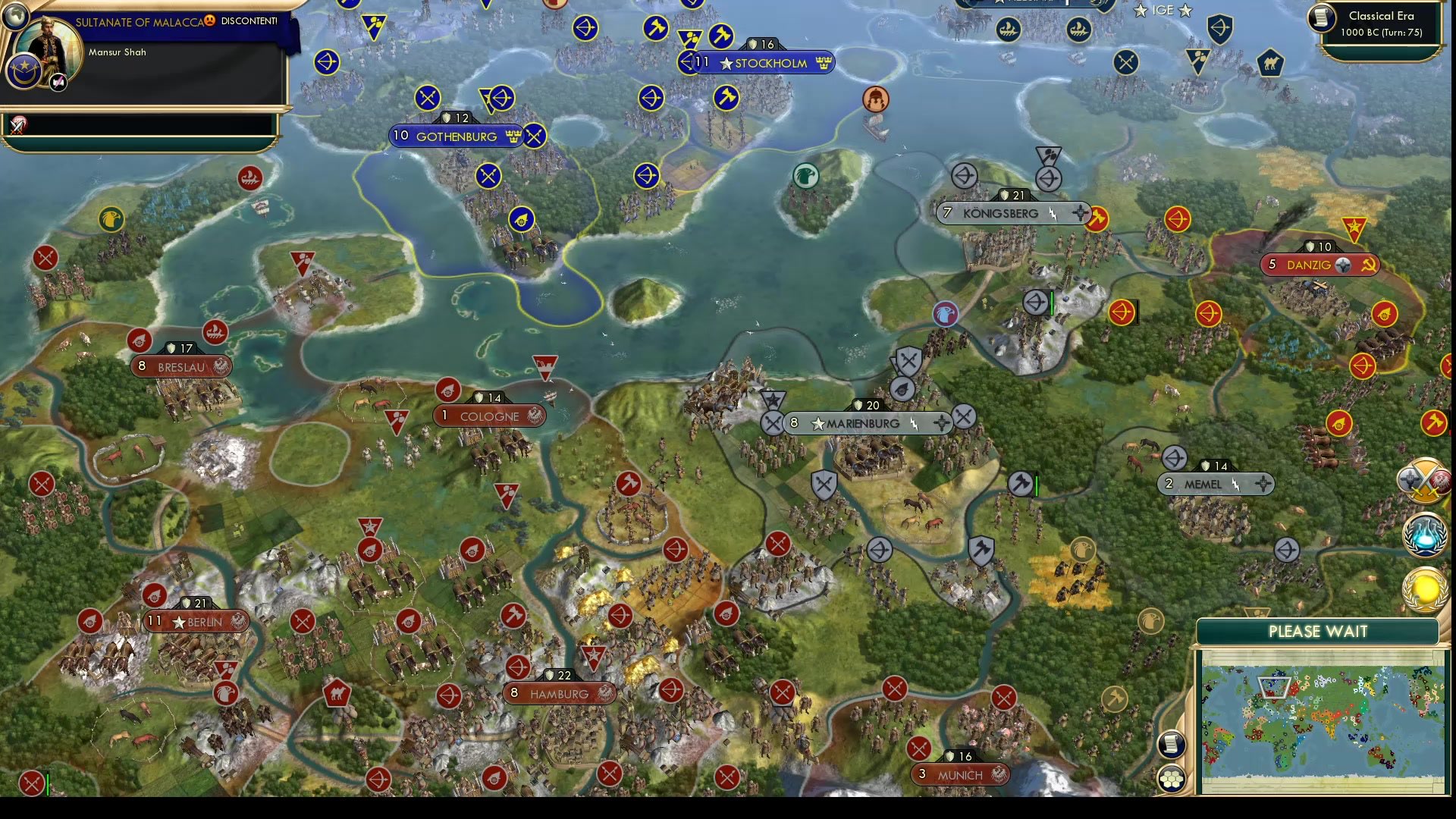 CBR In-Game Screenshot of Death Flag