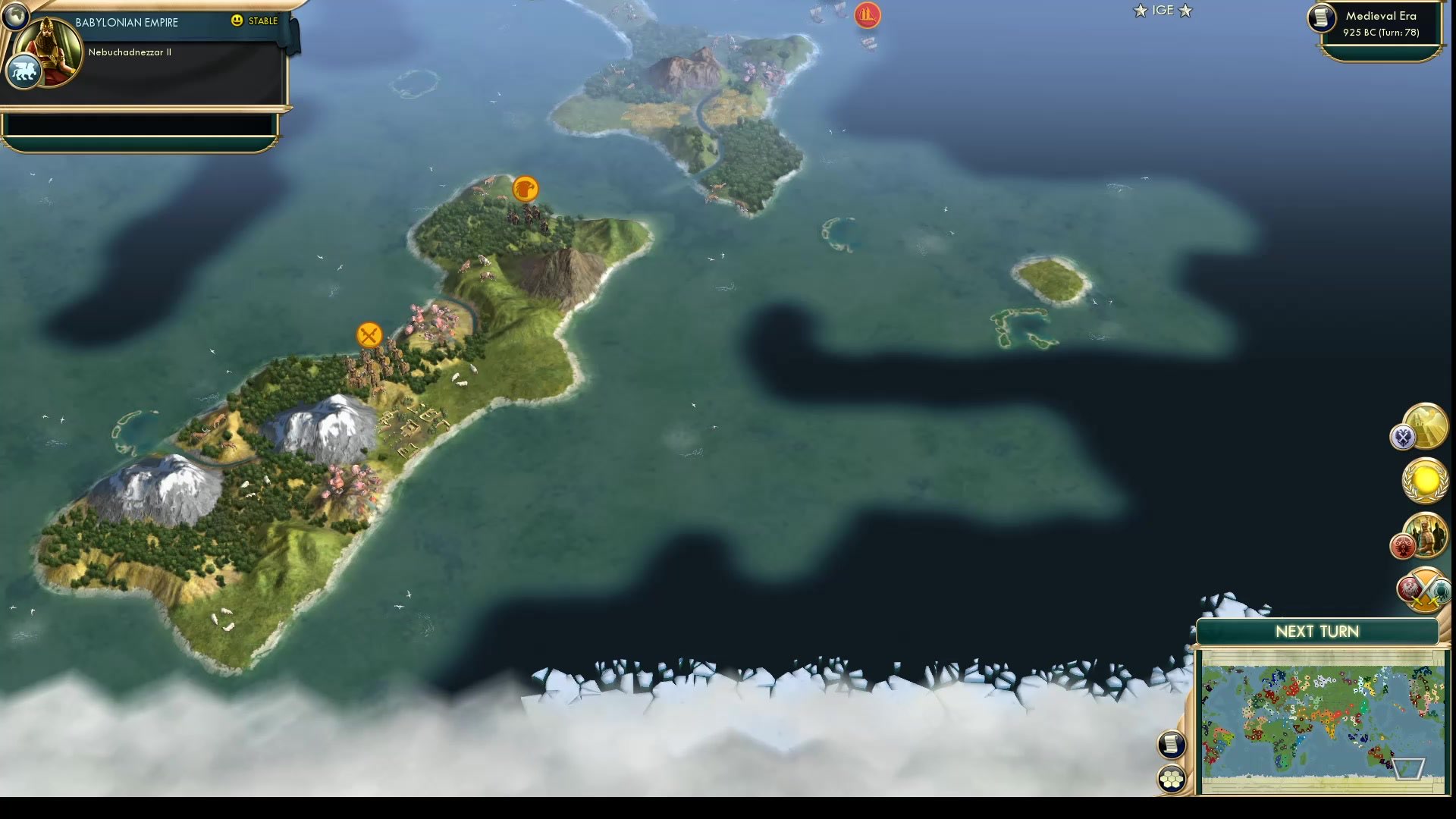 CBR In-Game Screenshot of Down in Middle Earth