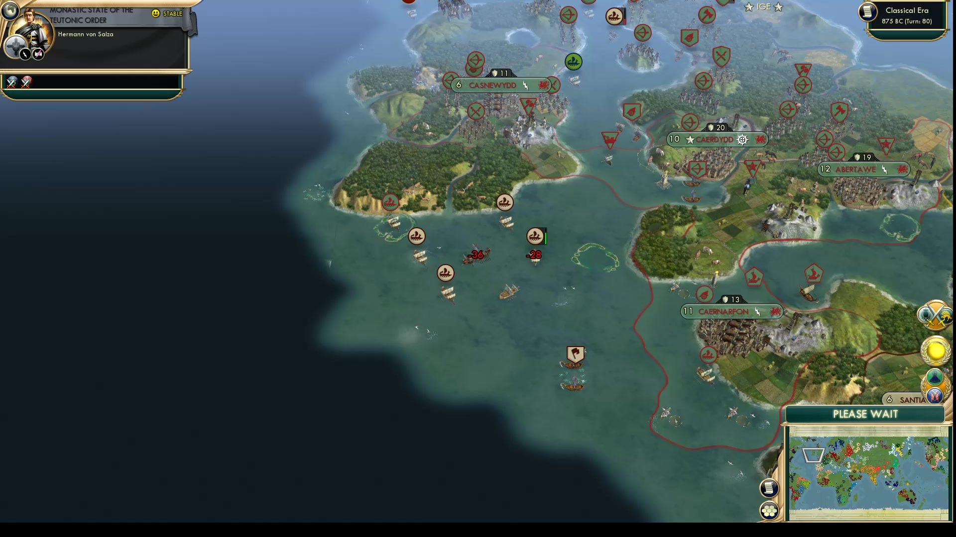 CBR In-Game Screenshot of Tangled Webs of War