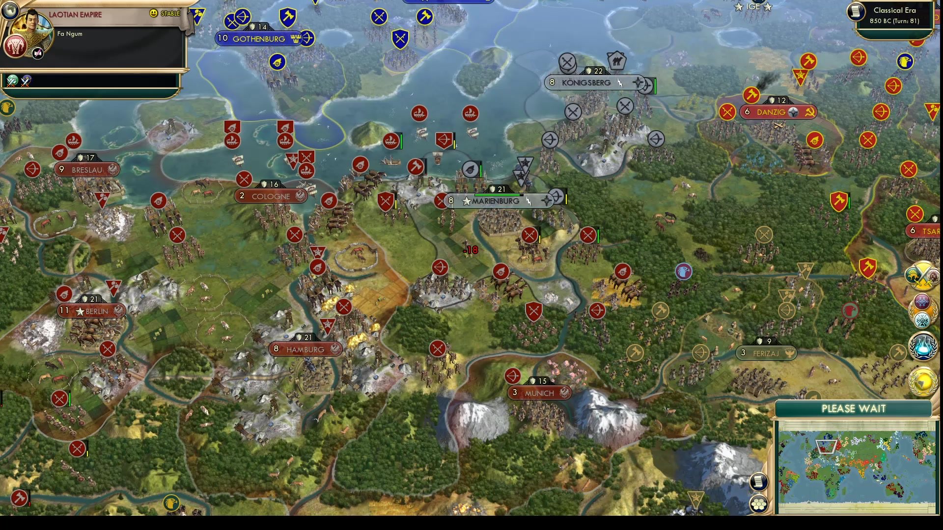 CBR In-Game Screenshot of Day of Judgement