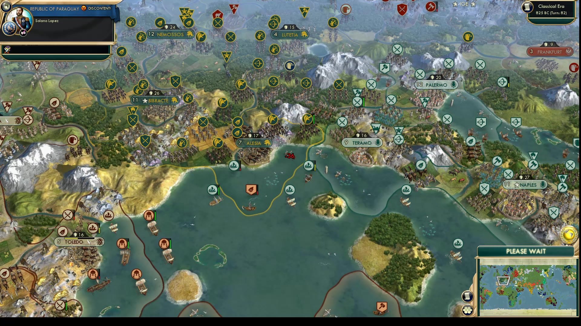 CBR In-Game Screenshot of Peaks and Waves