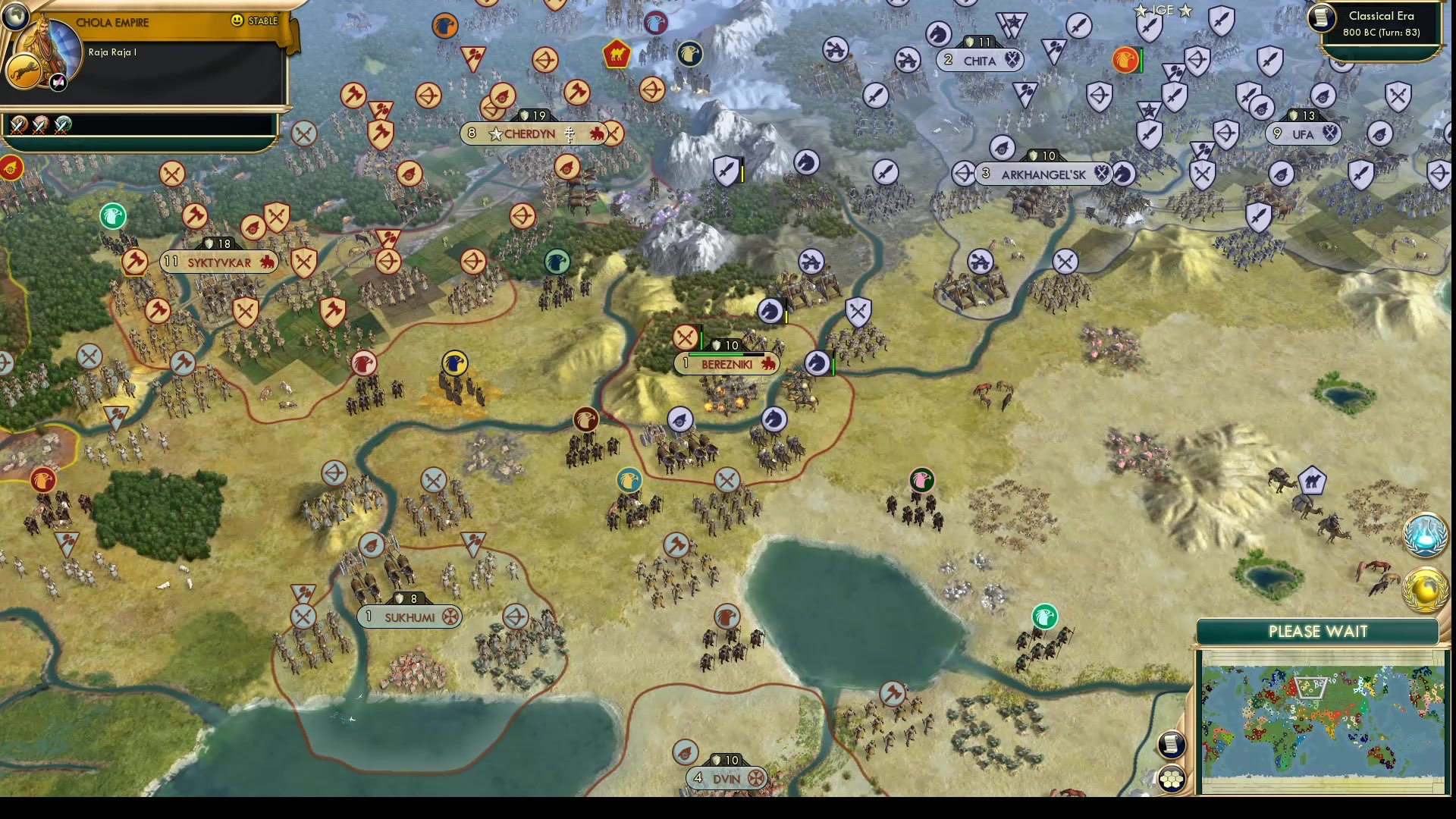 CBR In-Game Screenshot of Trampling the Bear