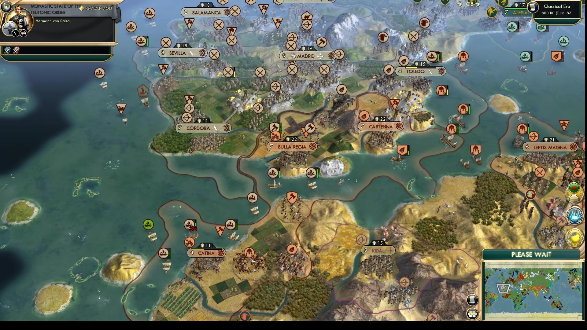 CBR In-Game Screenshot of No One Expects the Spanish Armada