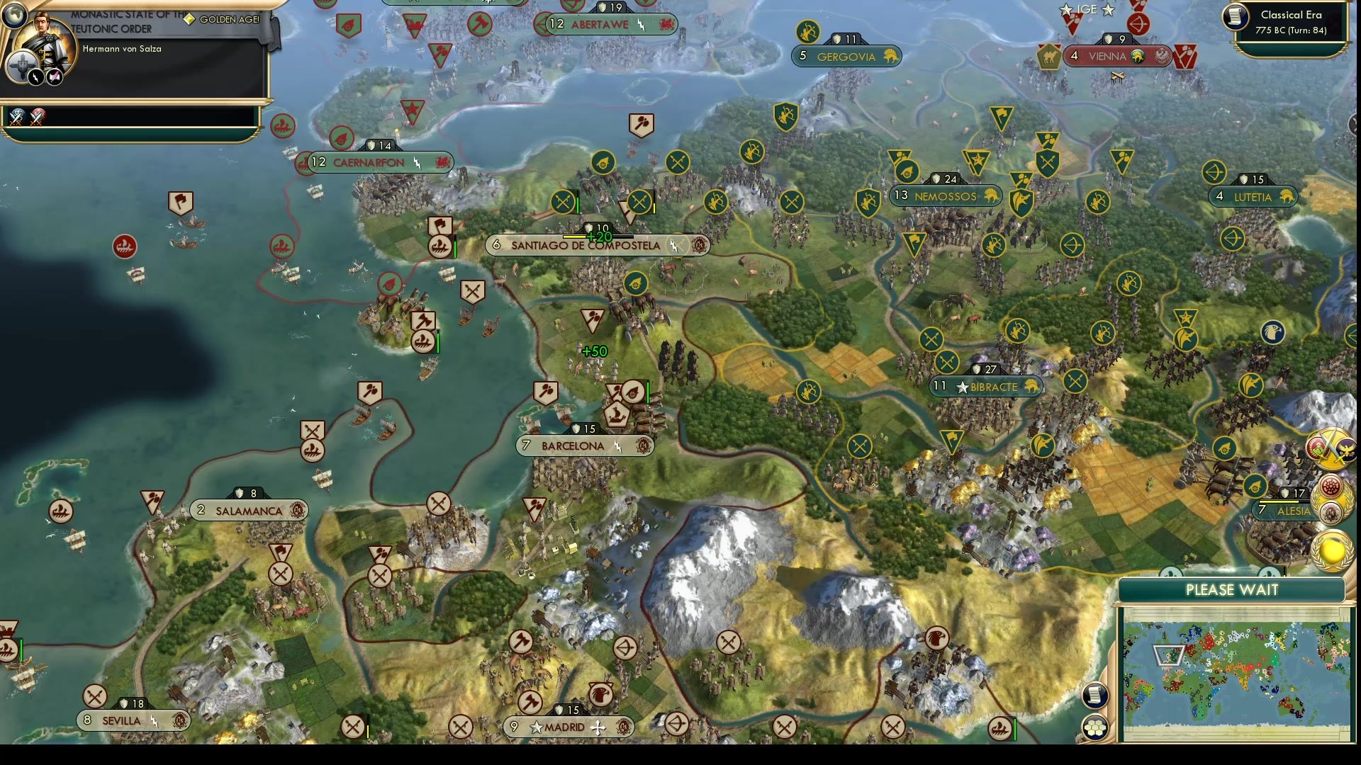 CBR In-Game Screenshot of Reverse Conquista