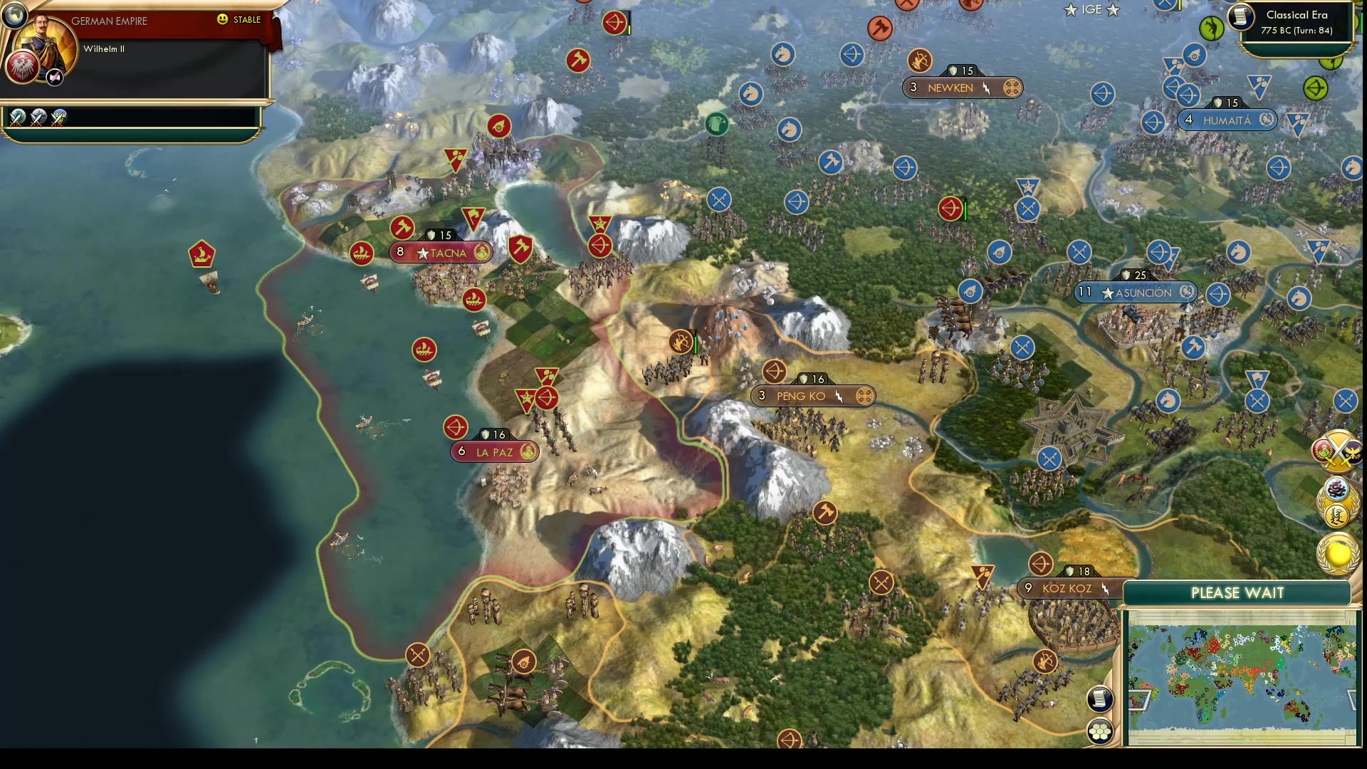 CBR In-Game Screenshot of Pristine Mountains