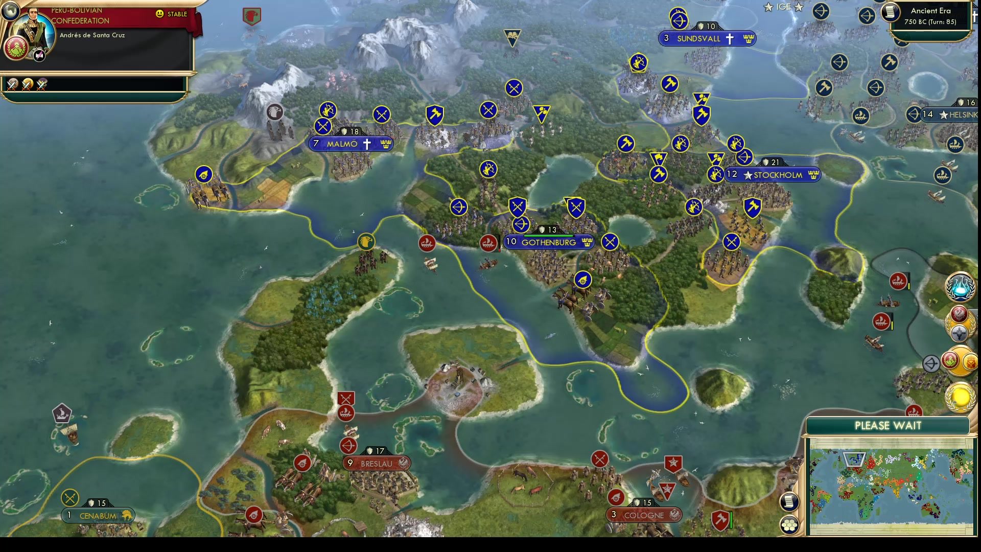 CBR In-Game Screenshot of From One Be/urg to Another